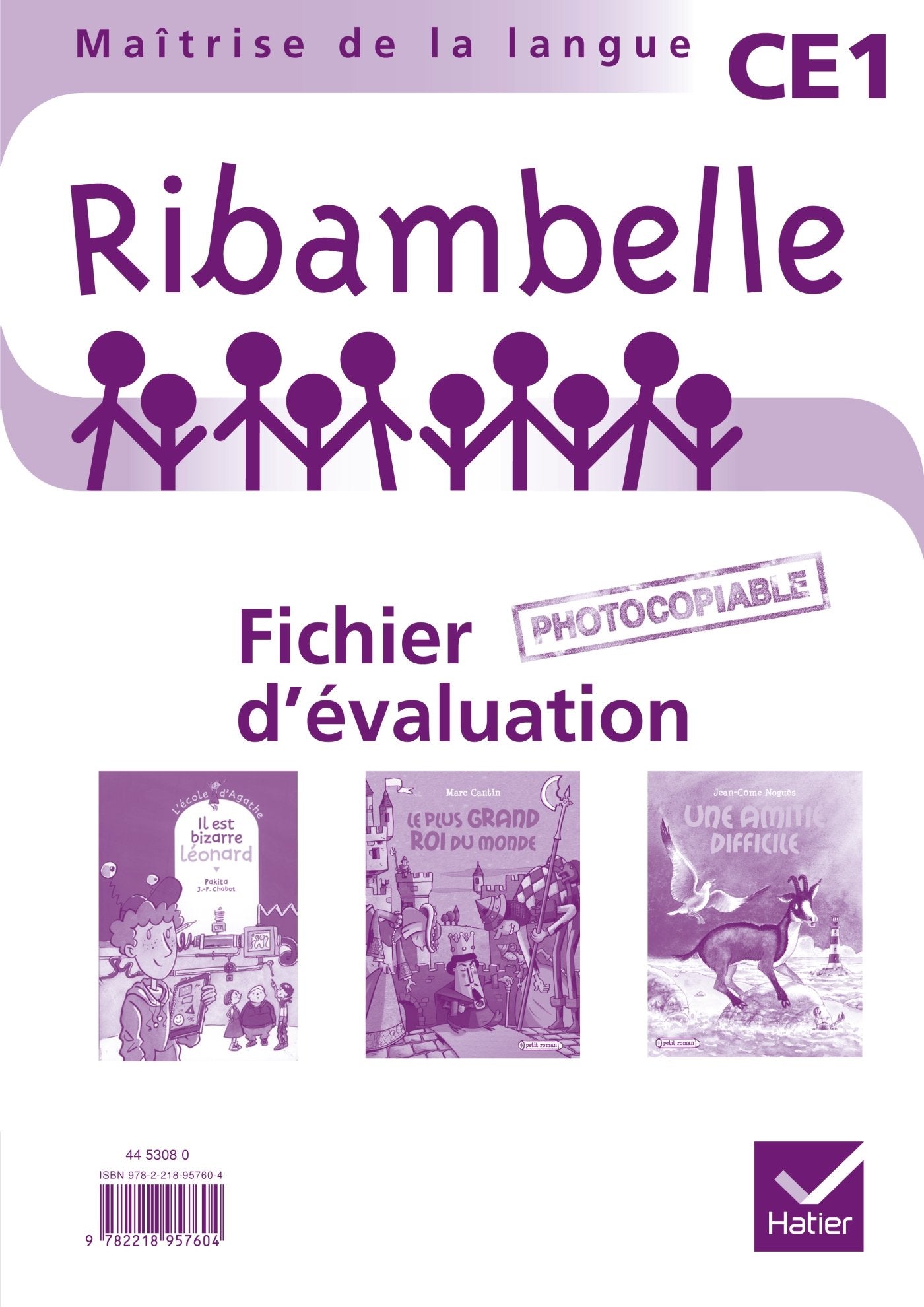 Ribambelle CE1 séries rouge et jaune - Fichier d'évaluation photocopiable (avec 3 romans) book