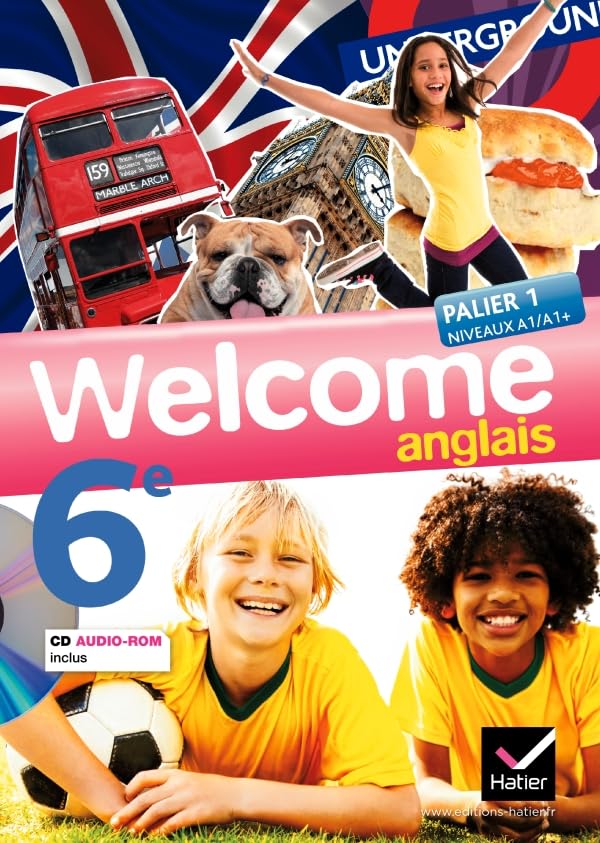 Welcome Anglais 6e éd. 2011 - Manuel de l'élève + CD audio-rom (format compact): Manuel de l'élève Format Compact Professional & Reference Books
