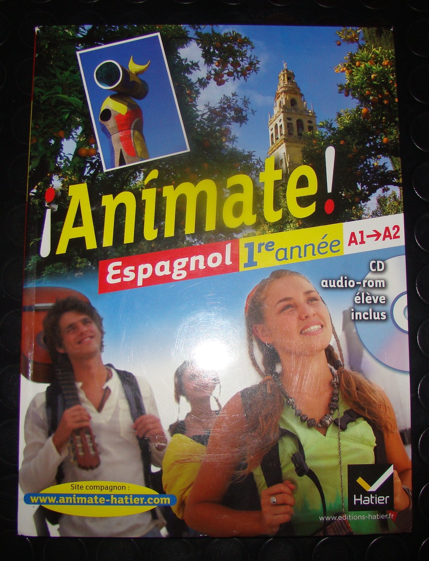 Animate Espagnol 1re année éd. 2011 - Manuel de l'élève + CD audio-rom book