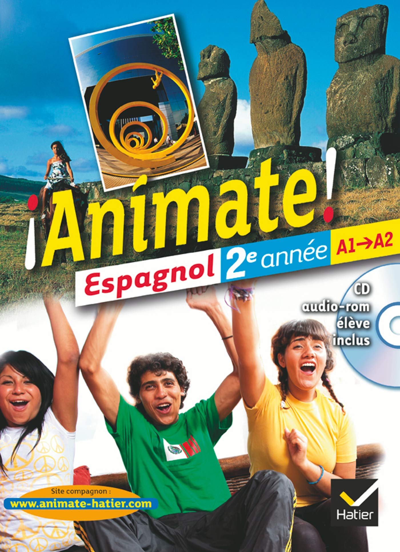 Animate Espagnol 2e année éd. 2012 - Manuel de l'élève + CD audio-rom Professional & Reference Books