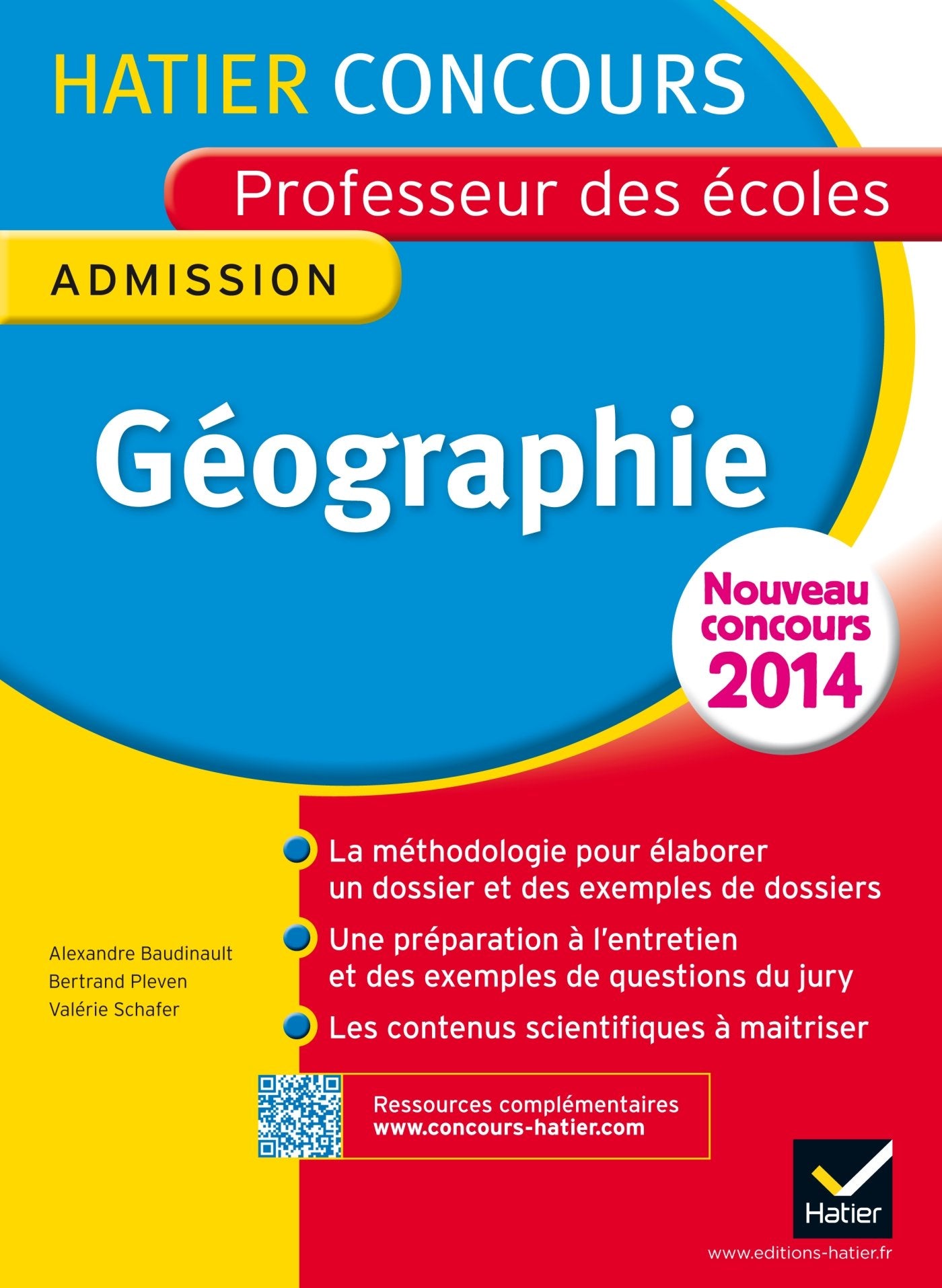 Concours professeur des écoles 2015 - Géographie - Epreuve orale d'admission book