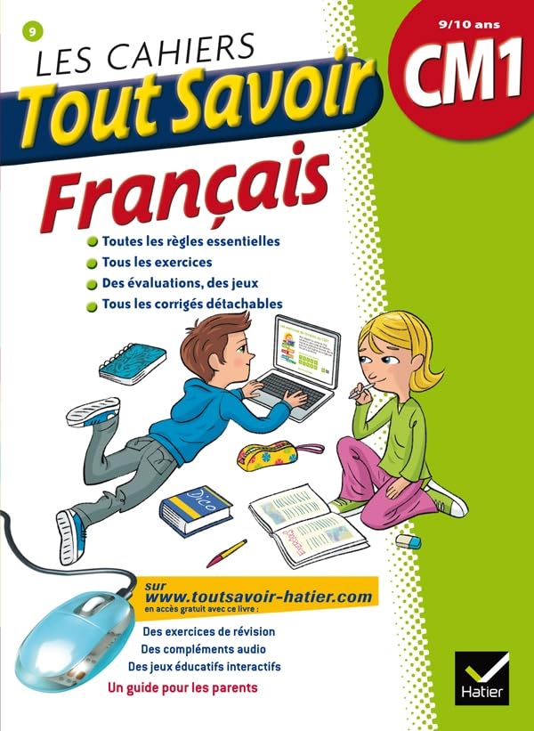 Les cahiers tout savoir Français CM1 9/10 ans book