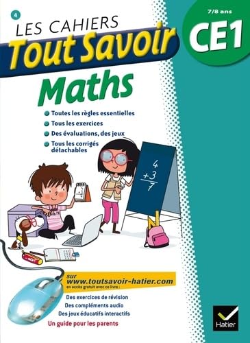 Les cahiers tout savoir maths CE1 7/8 ans book