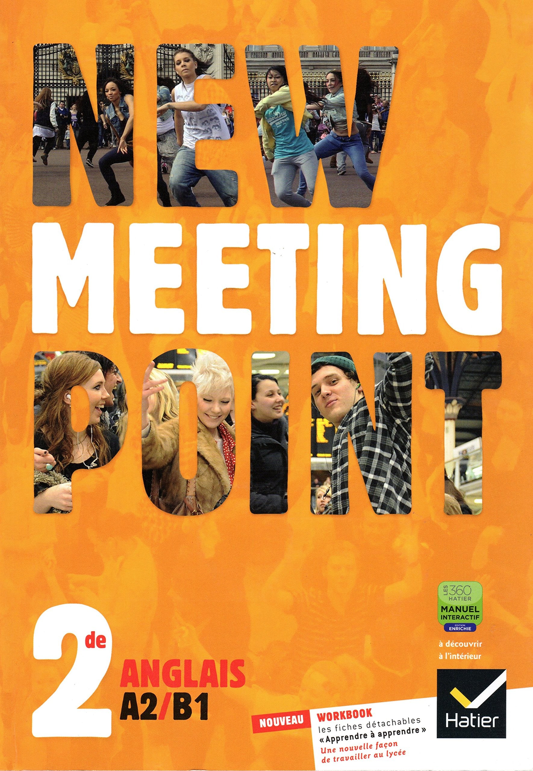 Meeting Point Anglais 2de ed. 2014 - Manuel de l'Eleve Version Specimen book