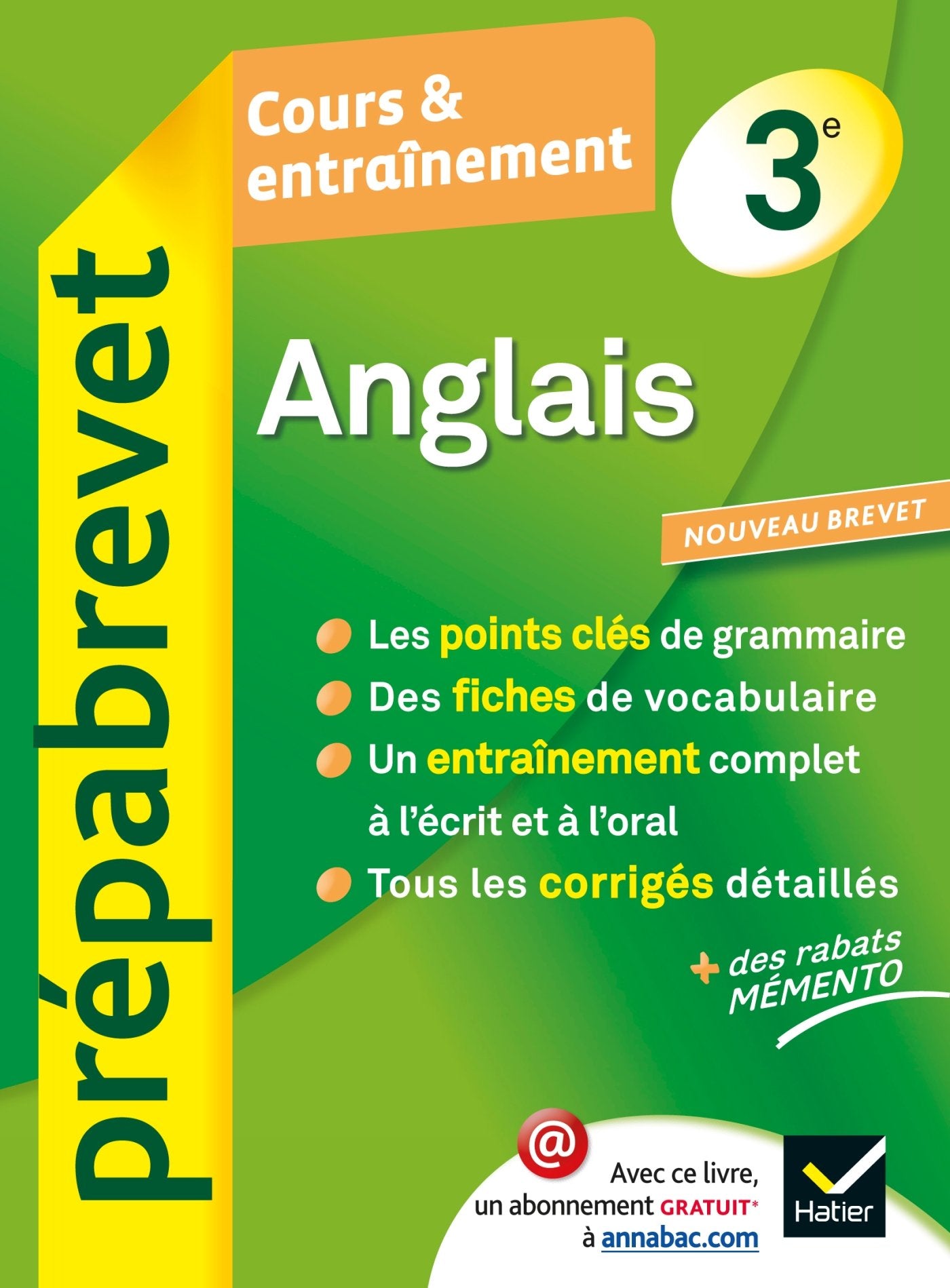 Prépabrevet Anglais 3e book
