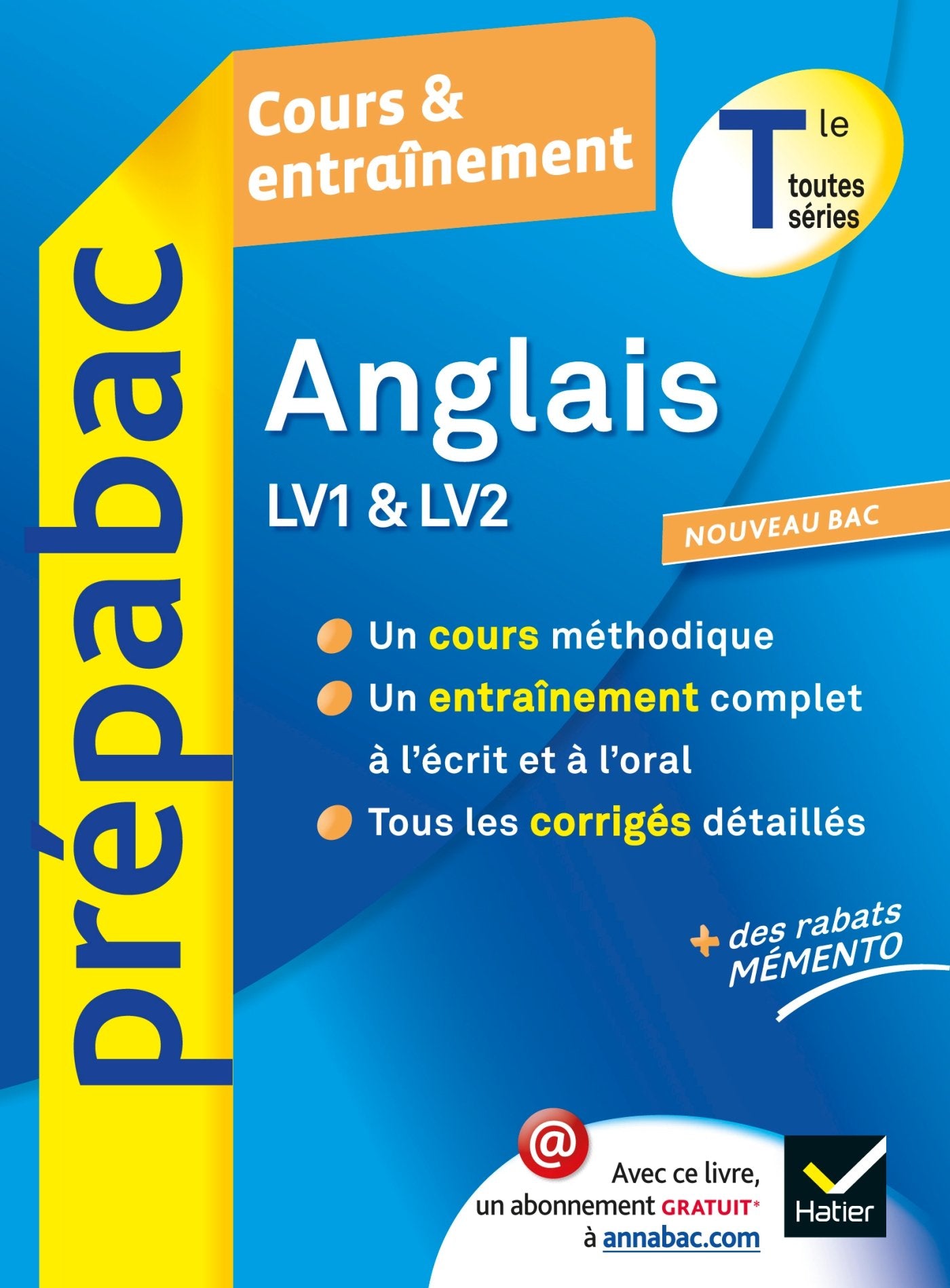 anglais LV1-LV2 Tle toutes séries book