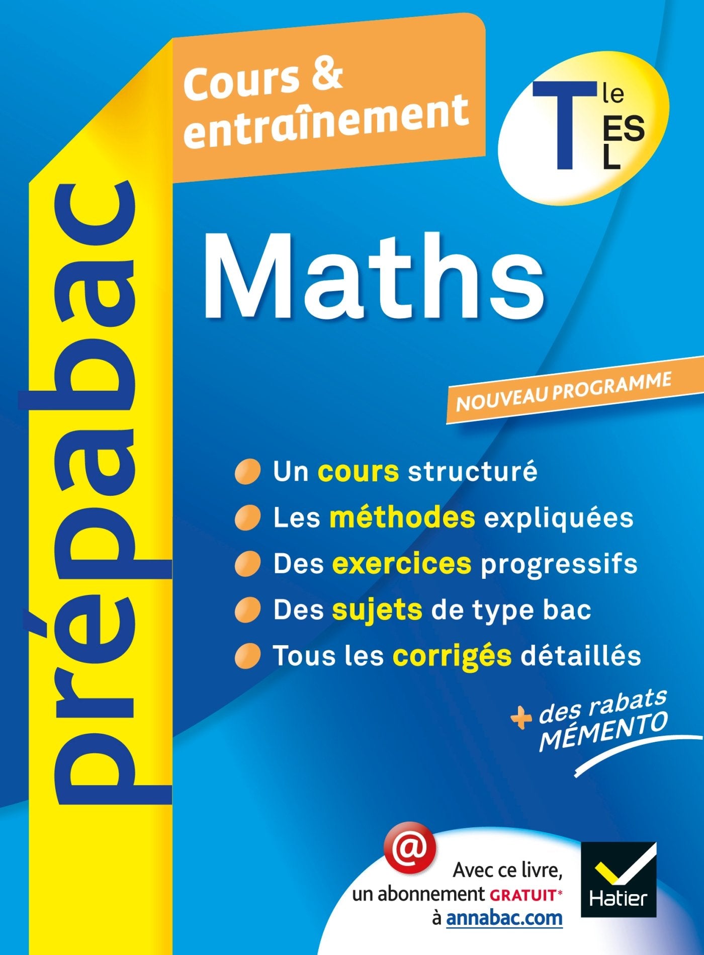 Prepabac Cours ET Entrainement: Maths Terminale Es & L Obligatoire & Specialite Foreign Languages ​​& Dictionaries