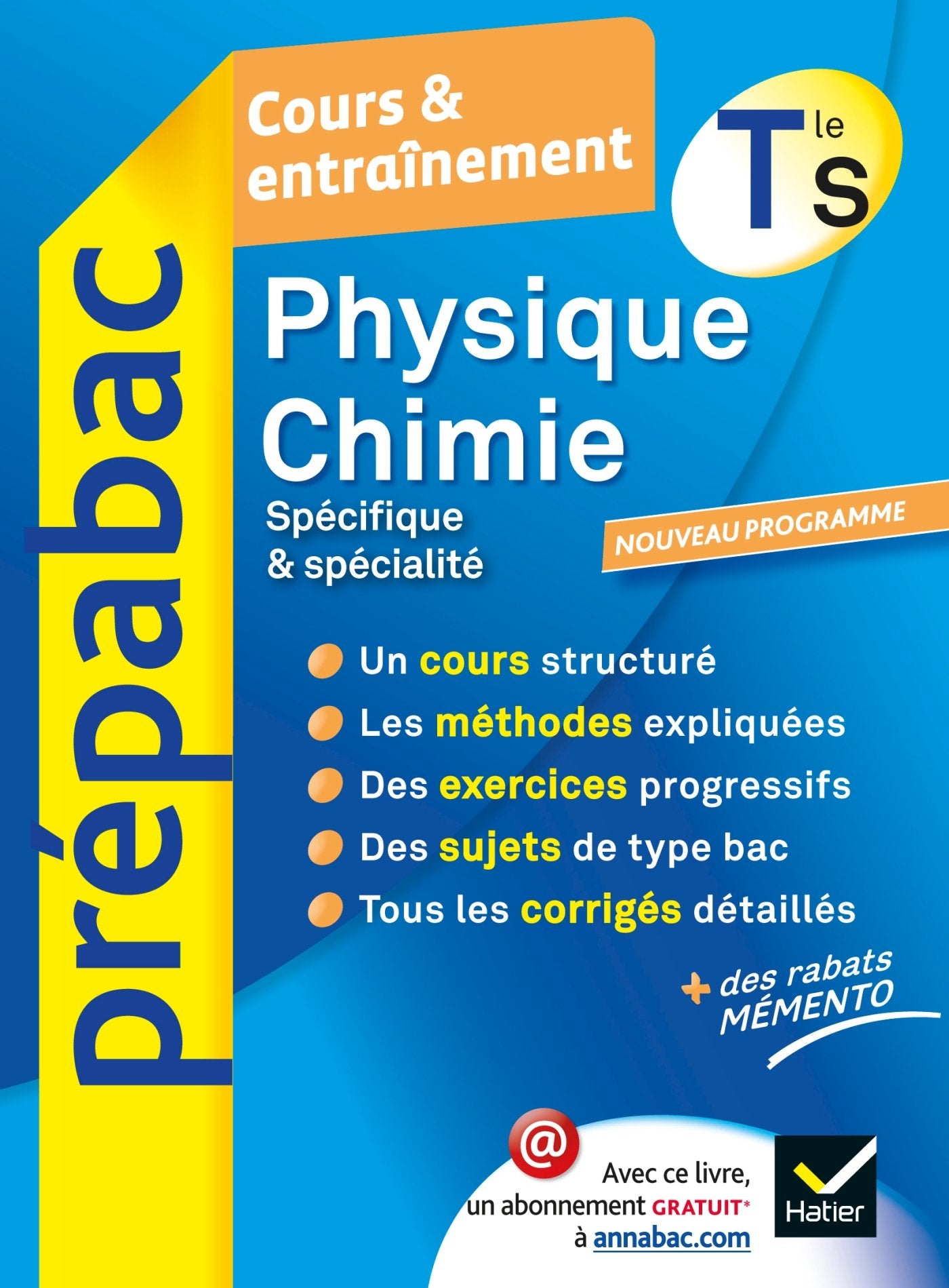 Physique-Chimie Tle S obligatoire et spécialité book
