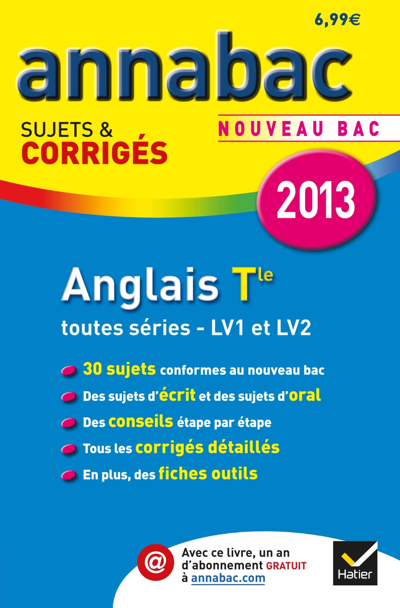 Anglais Tle toutes séries LV1 et LV2: Sujets et corrigés Books