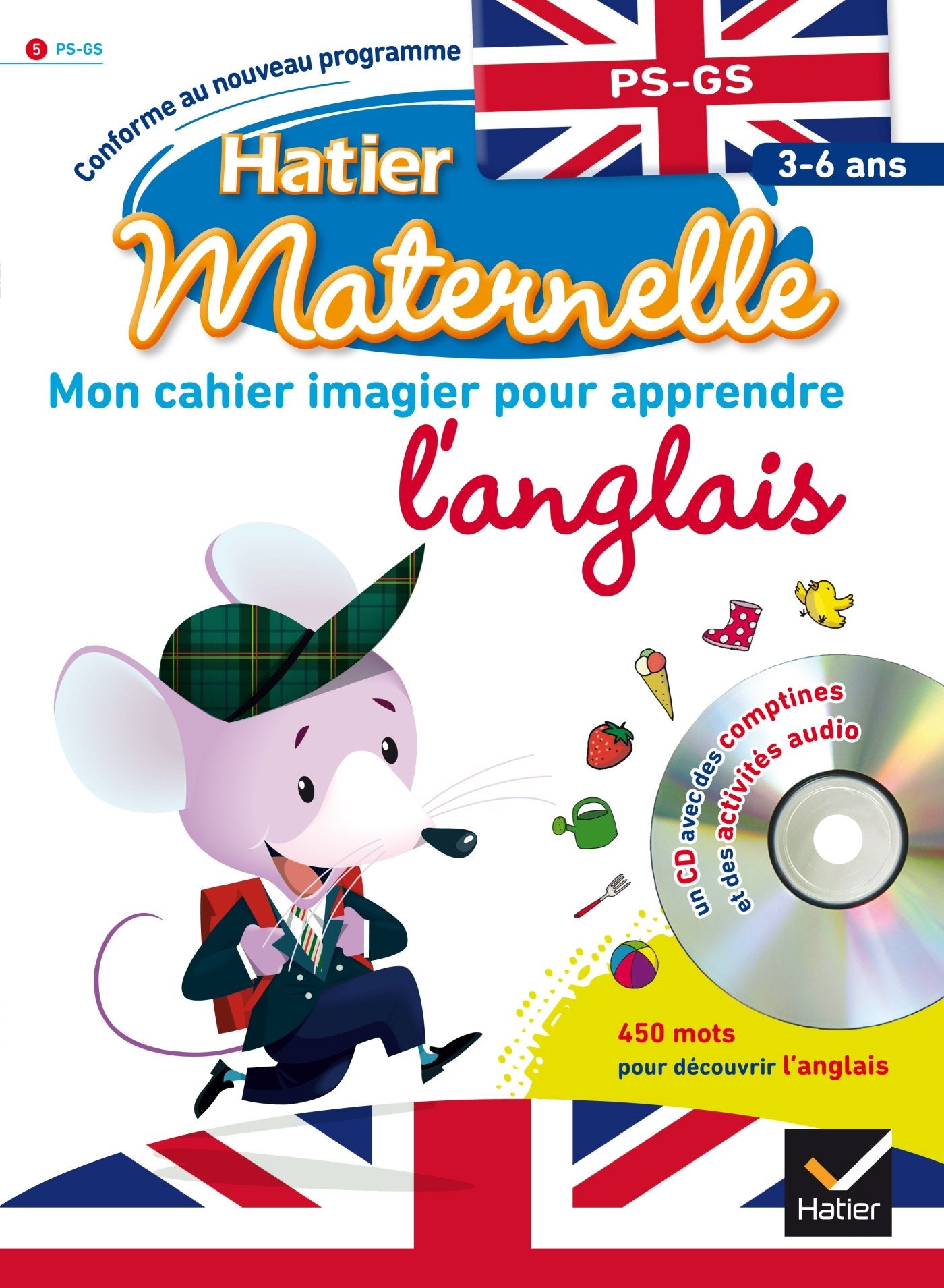 Mon cahier imagier pour apprendre l'anglais: PS-GS, 3-6 ans book
