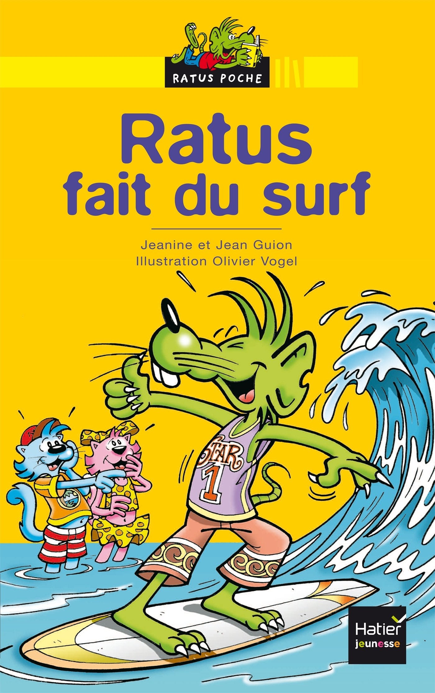 Ratus fait du surf book