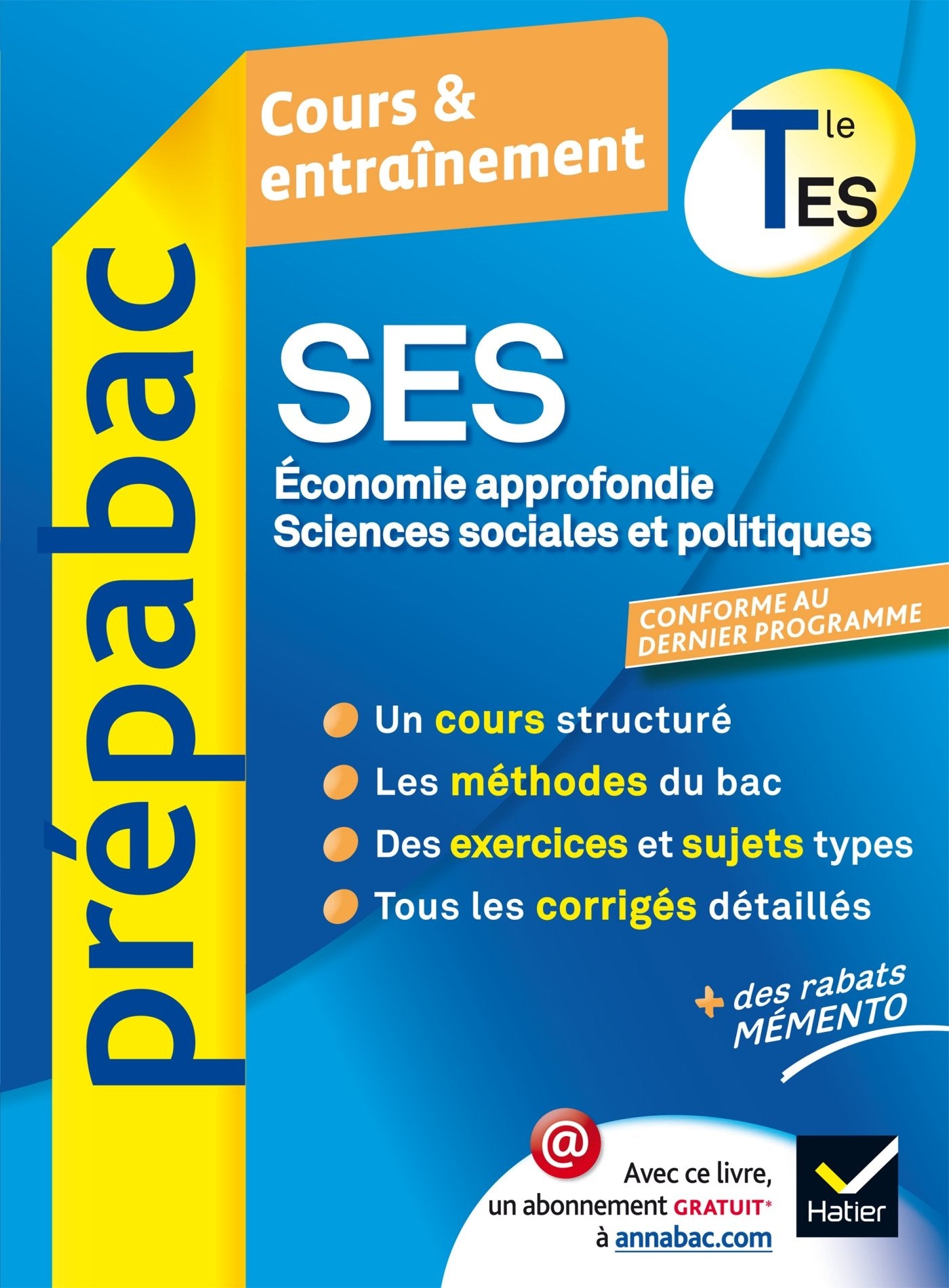 Prepabac Cours et entrainement: Tle - SES - ES (Specifique & specialit Foreign Languages ​​& Dictionaries