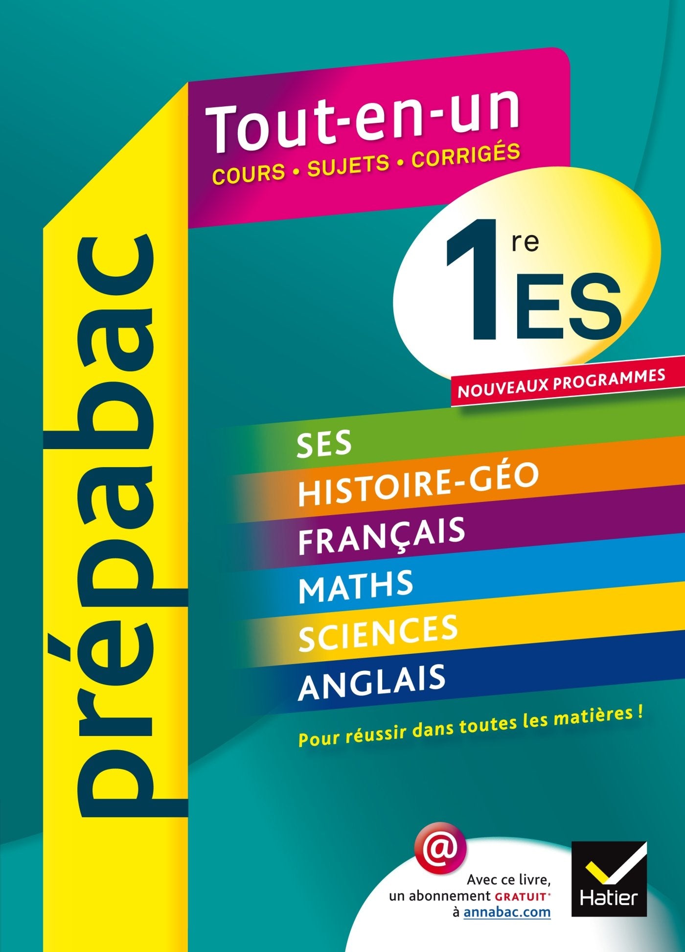 Prépabac Tout-en-un 1e ES book