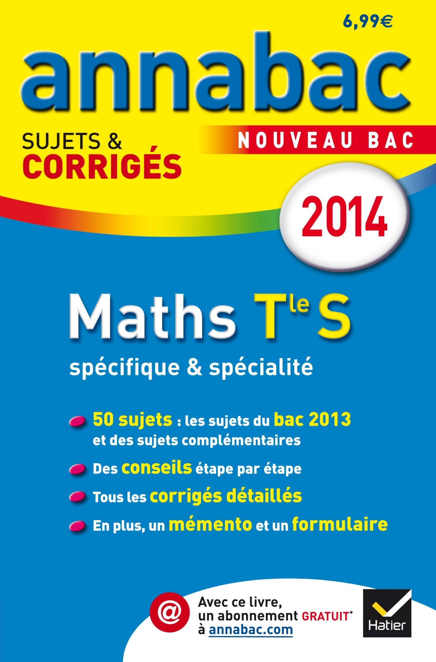 Mathématiques Tle S spécifique & spécialité: Sujets et corrigés book