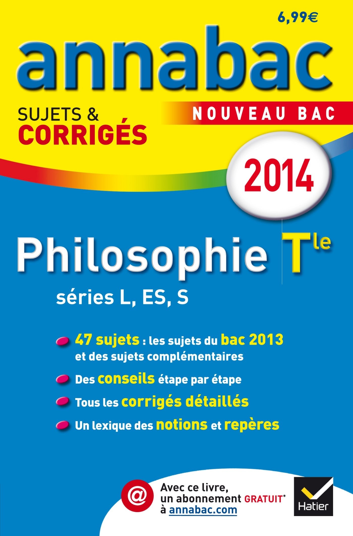 Philosophie Tle L, ES, S: Sujets et corrigés Books