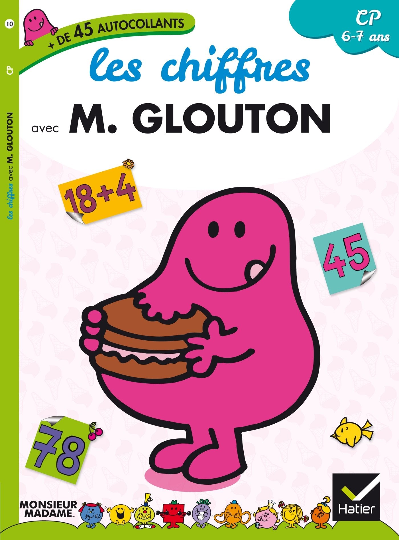 Les chiffres avec M. Glouton: CP 6-7 ans Books
