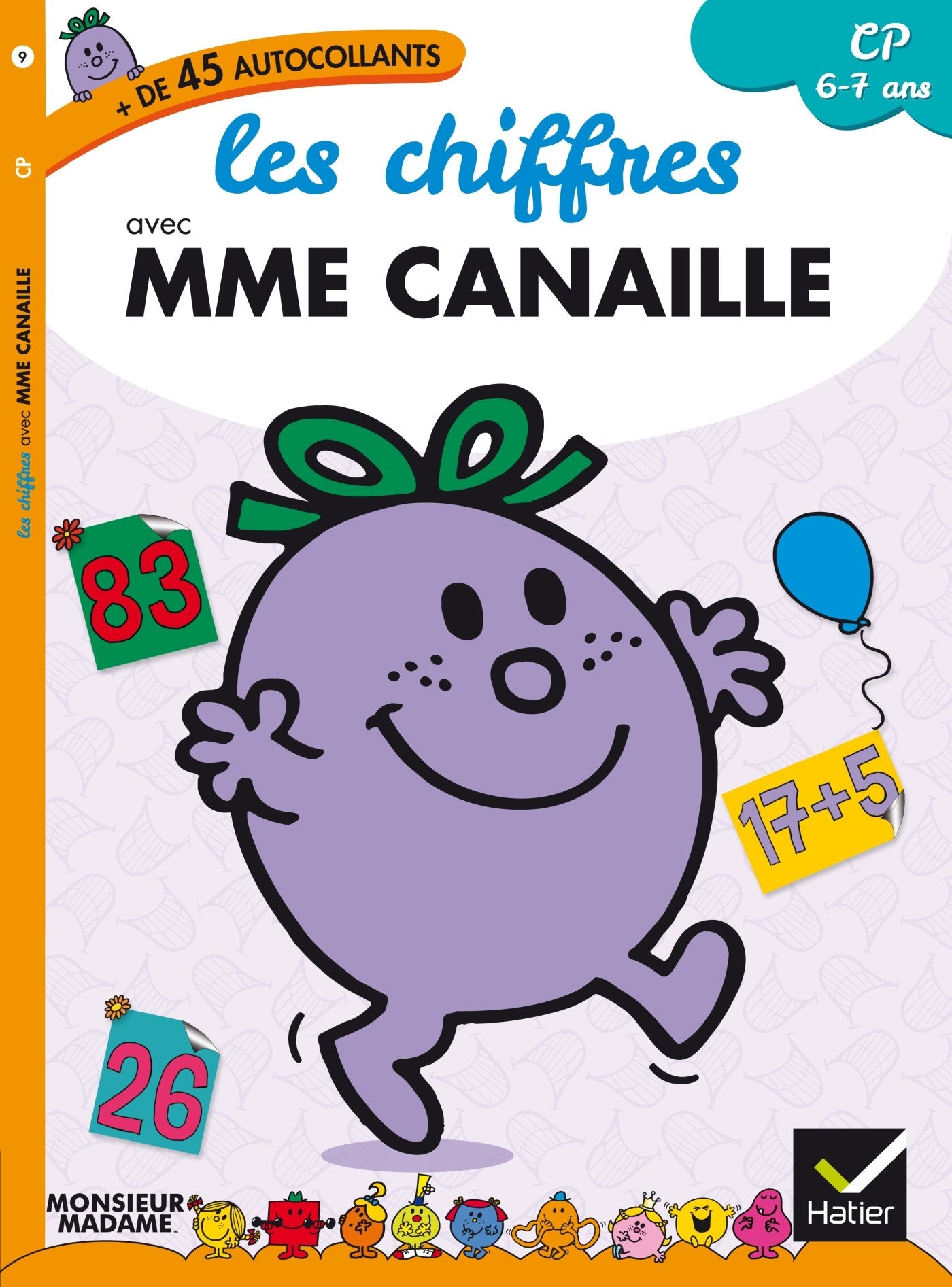 Les chiffres avec Mme Canaille: CP 6-7 ans Books