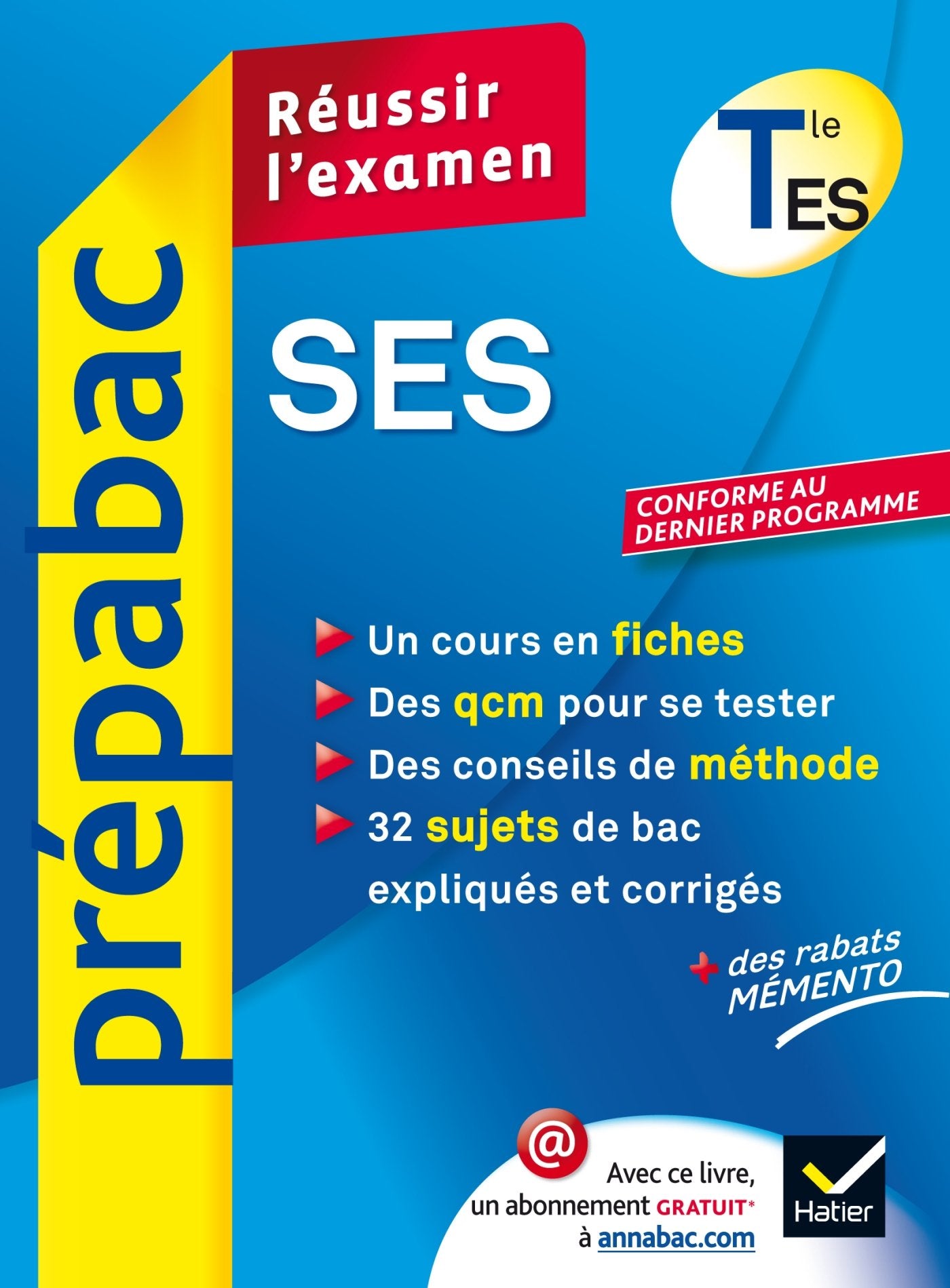 Prepabac Reussir L'Examen: Ses Terminale Es Enseignement Obligatoire Foreign Languages ​​& Dictionaries