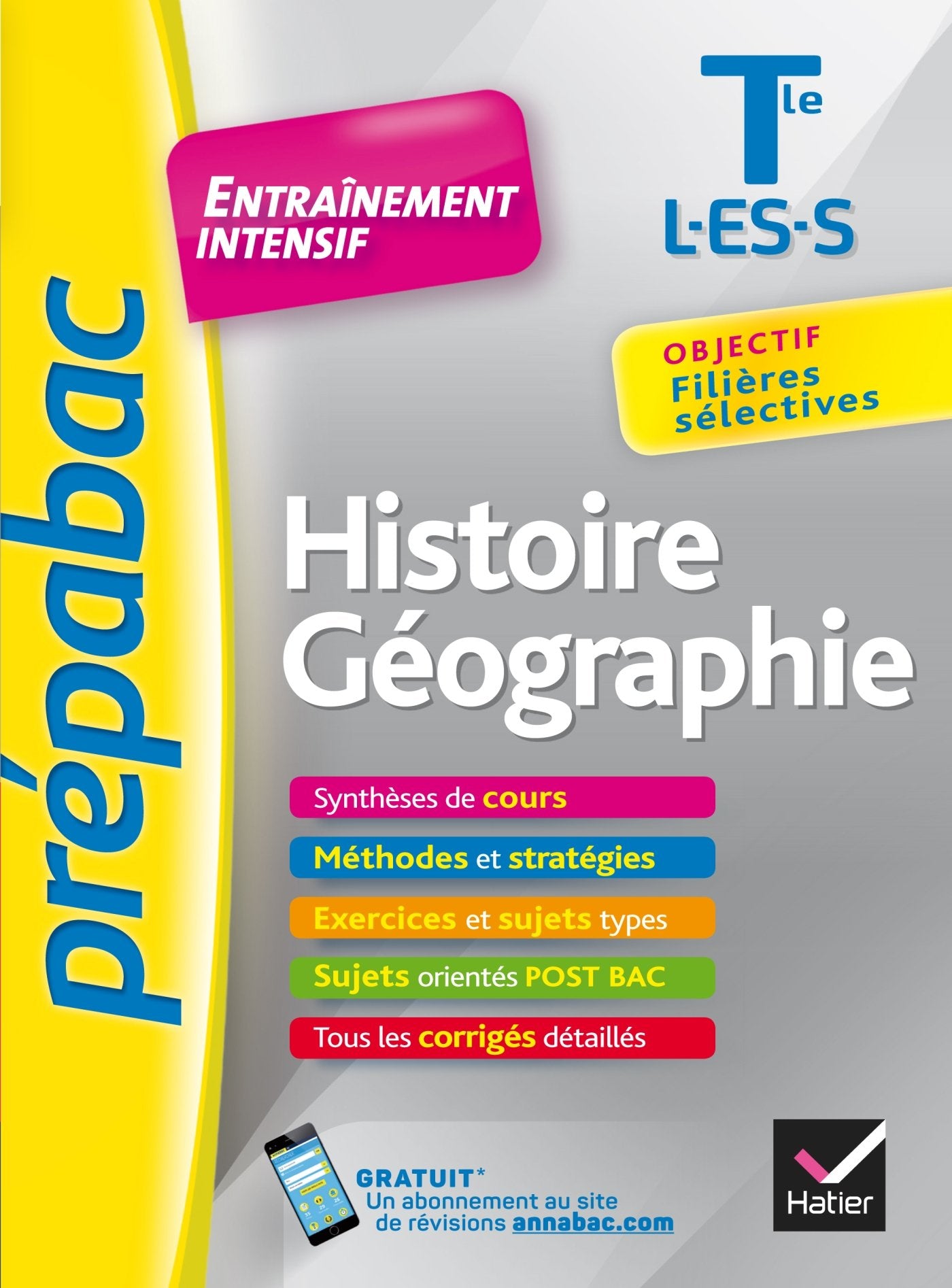 Prepabac Entrainement intensif: Tle - Histoire & Geographie - L/ES/S Professional & Reference Books