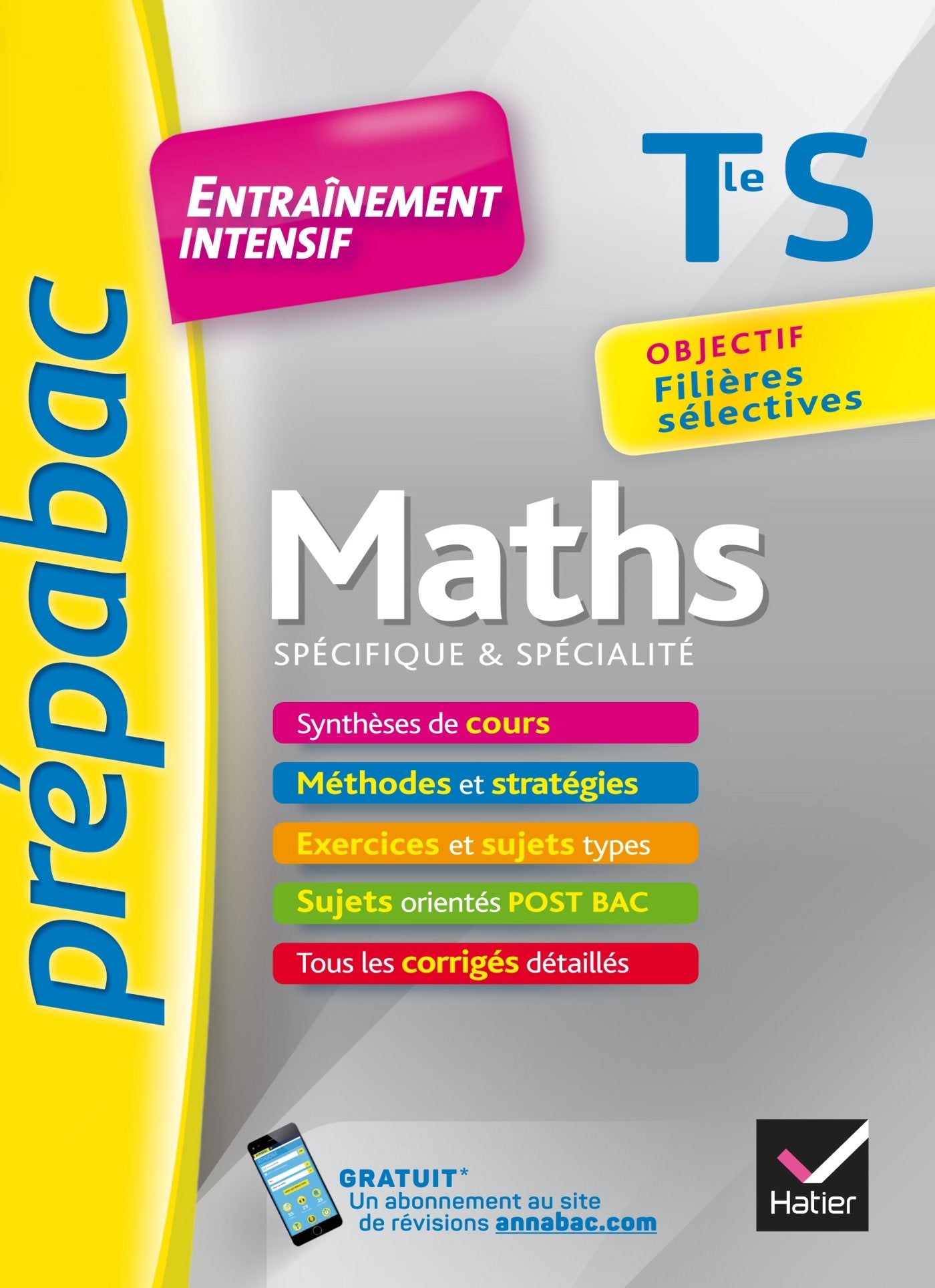 Prepabac Entrainement intensif: Tle - Maths - S (Specifique & specialit\ Professional & Reference Books