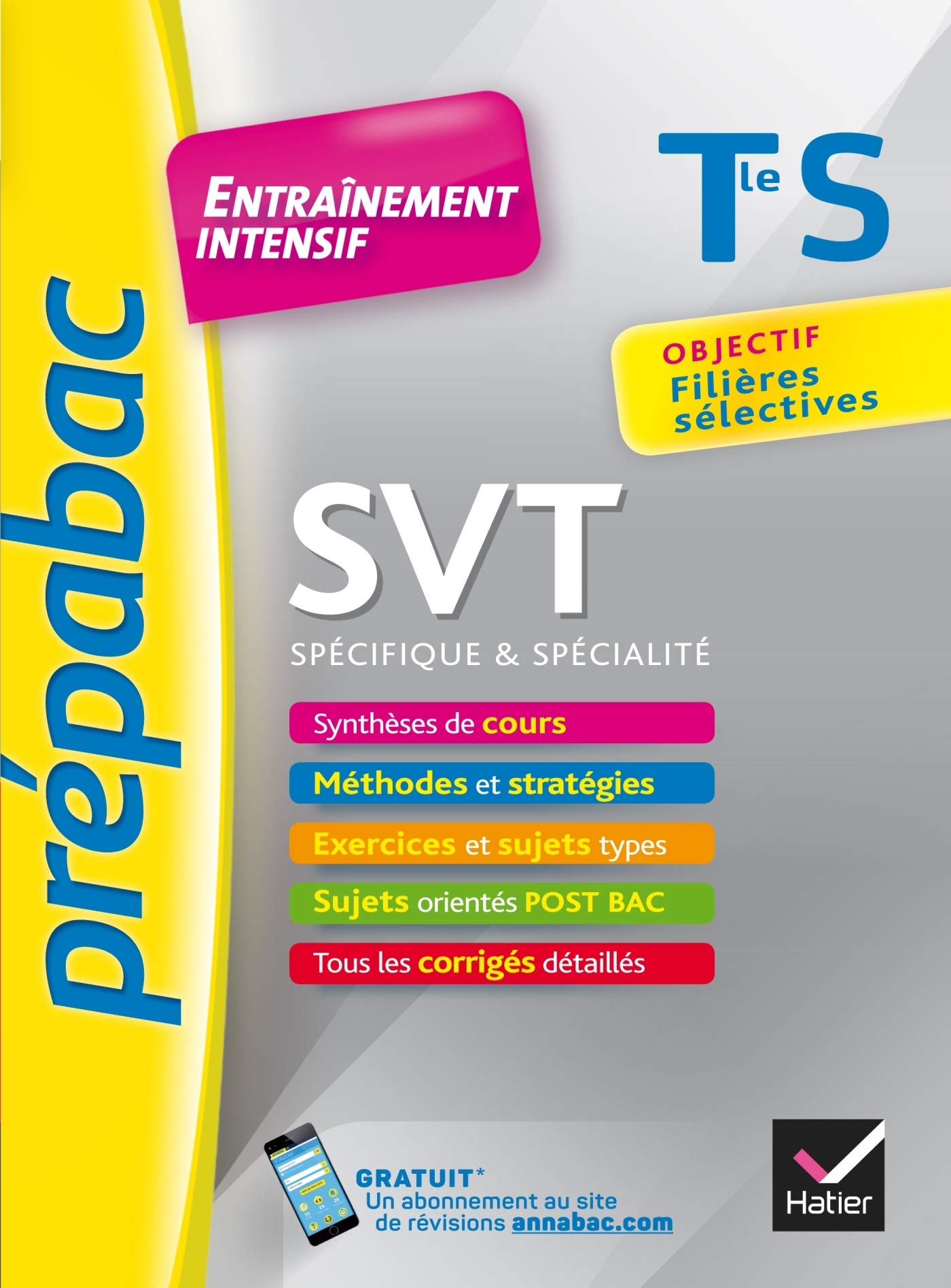 Prepabac Entrainement intensif: Tle - SVT - S (Specifique & specialite Professional & Reference Books