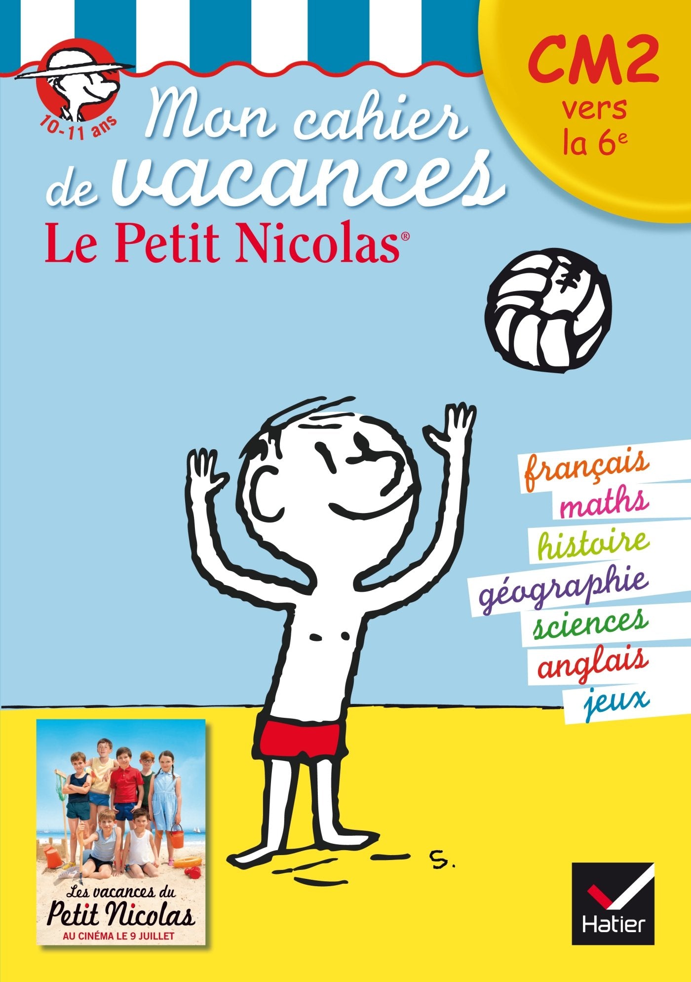 Cahier de vacances Petit Nicolas CM2: 10-11 ans Study Guides