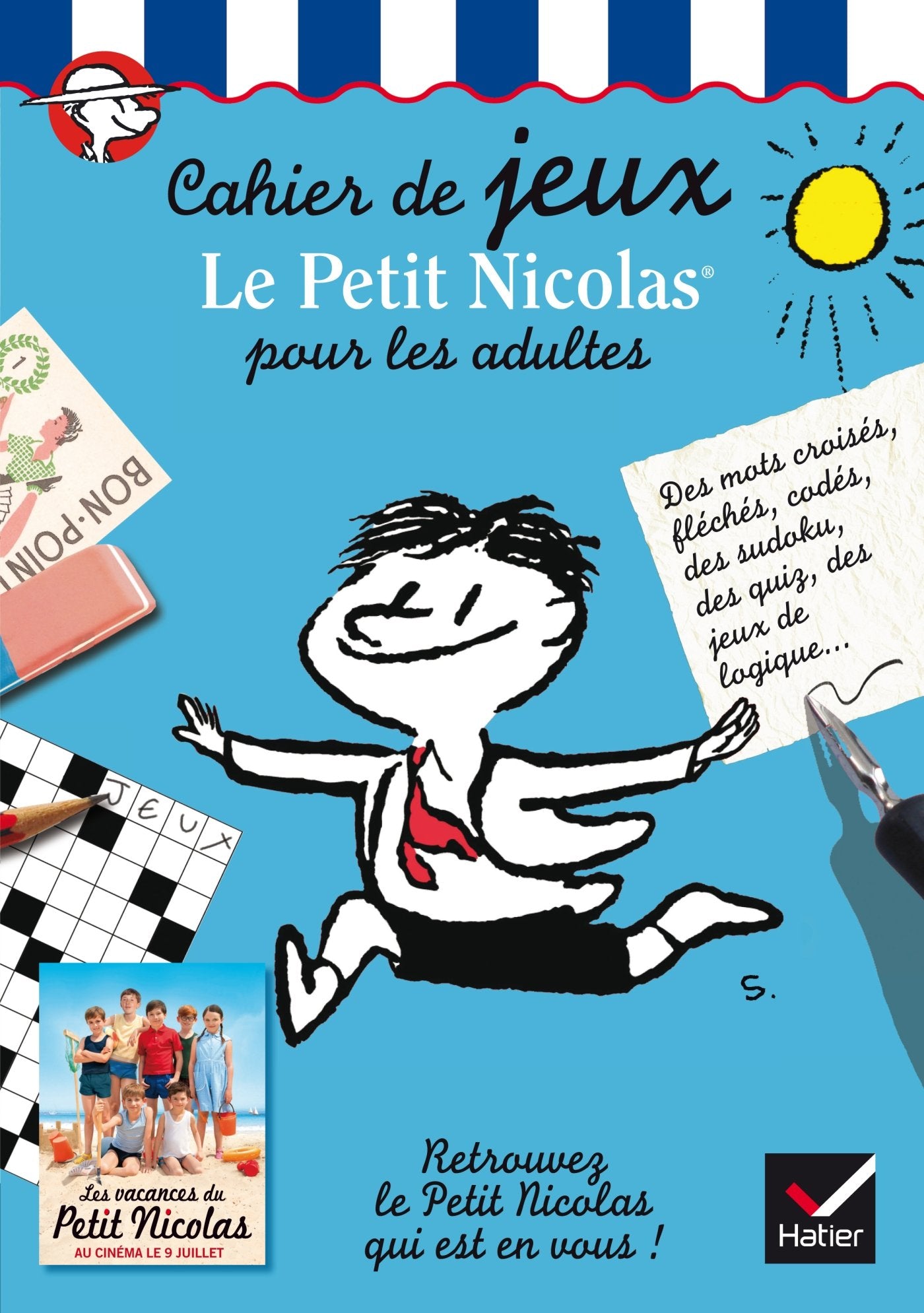 Cahier de jeux le Petit Nicolas pour les adultes Learning & Reference