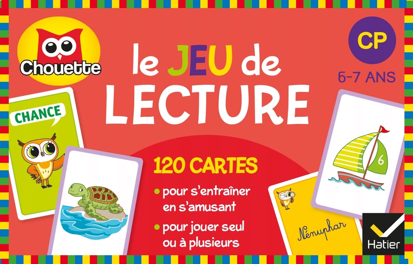 Jeu de lecture CP - 6/7 ans: Avec 120 cartes Non-fiction