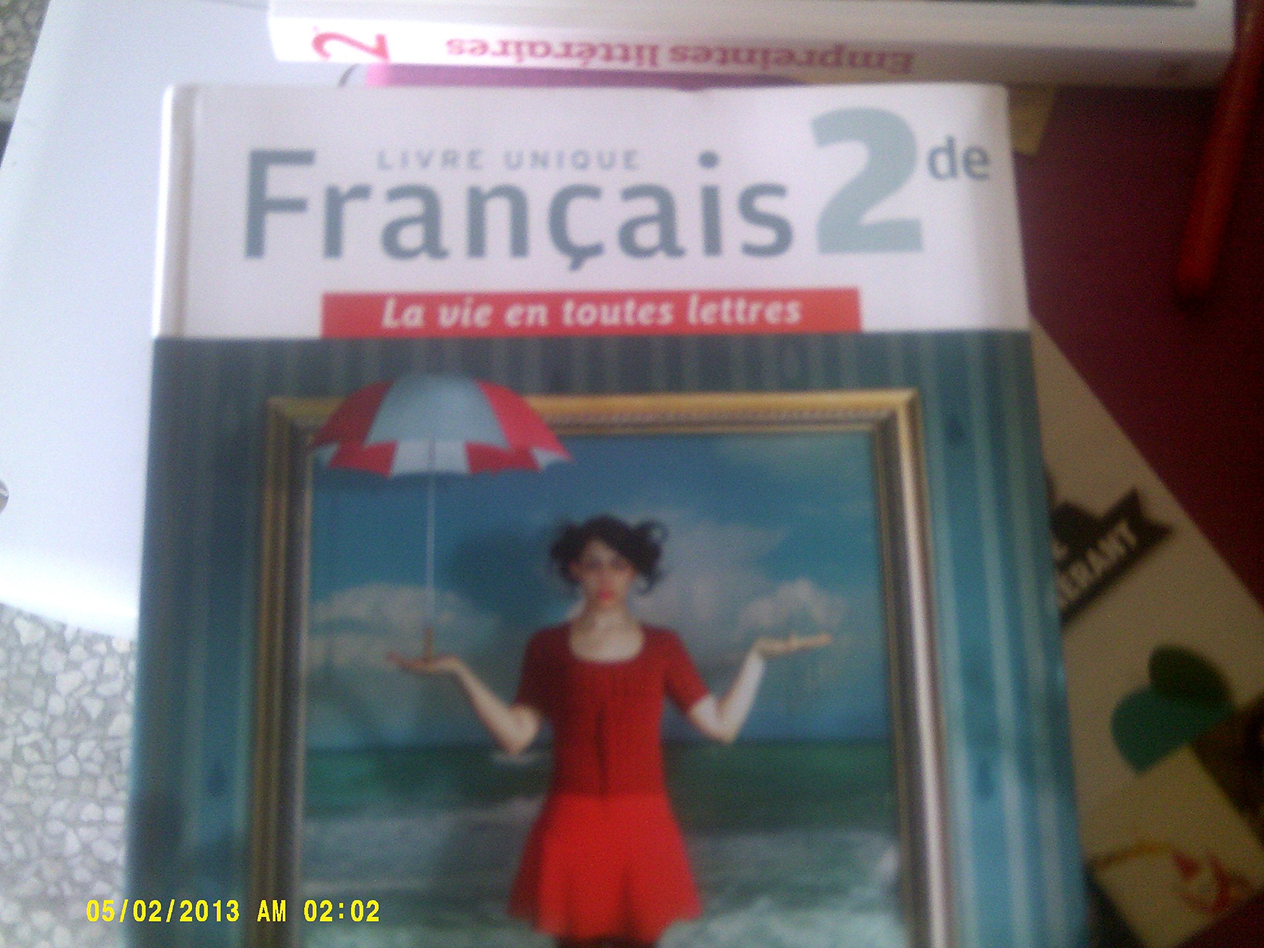La Vie en Toutes Lettres 2de Format Compact + Livret Repères Specimen 2015 book