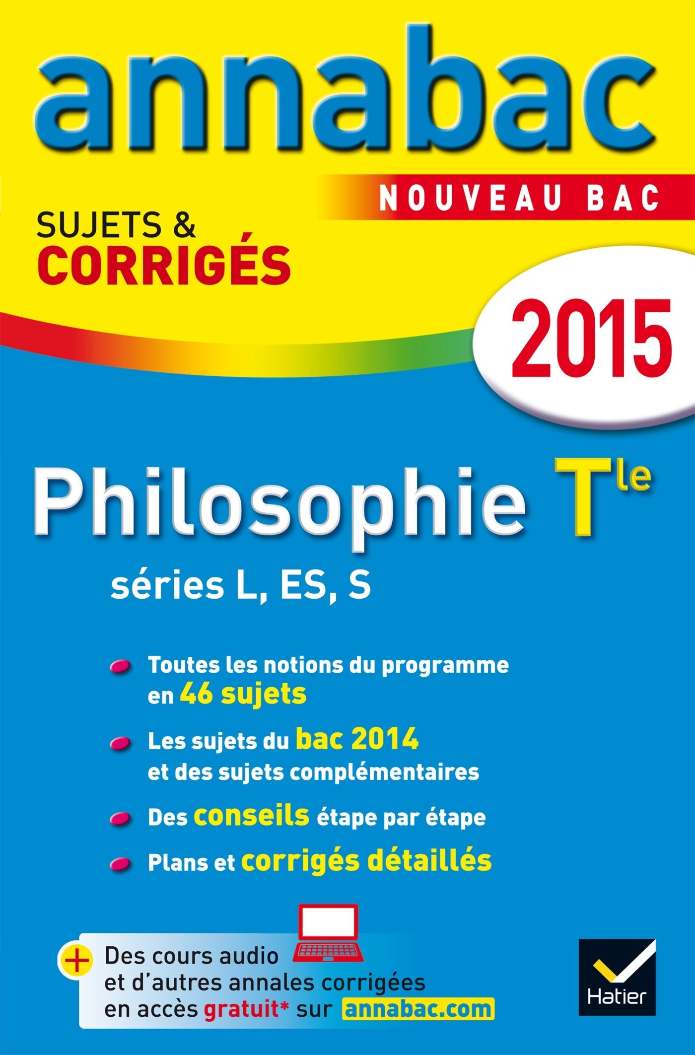 Philosophie Tle séries L, ES, S: Sujets et corrigés Books