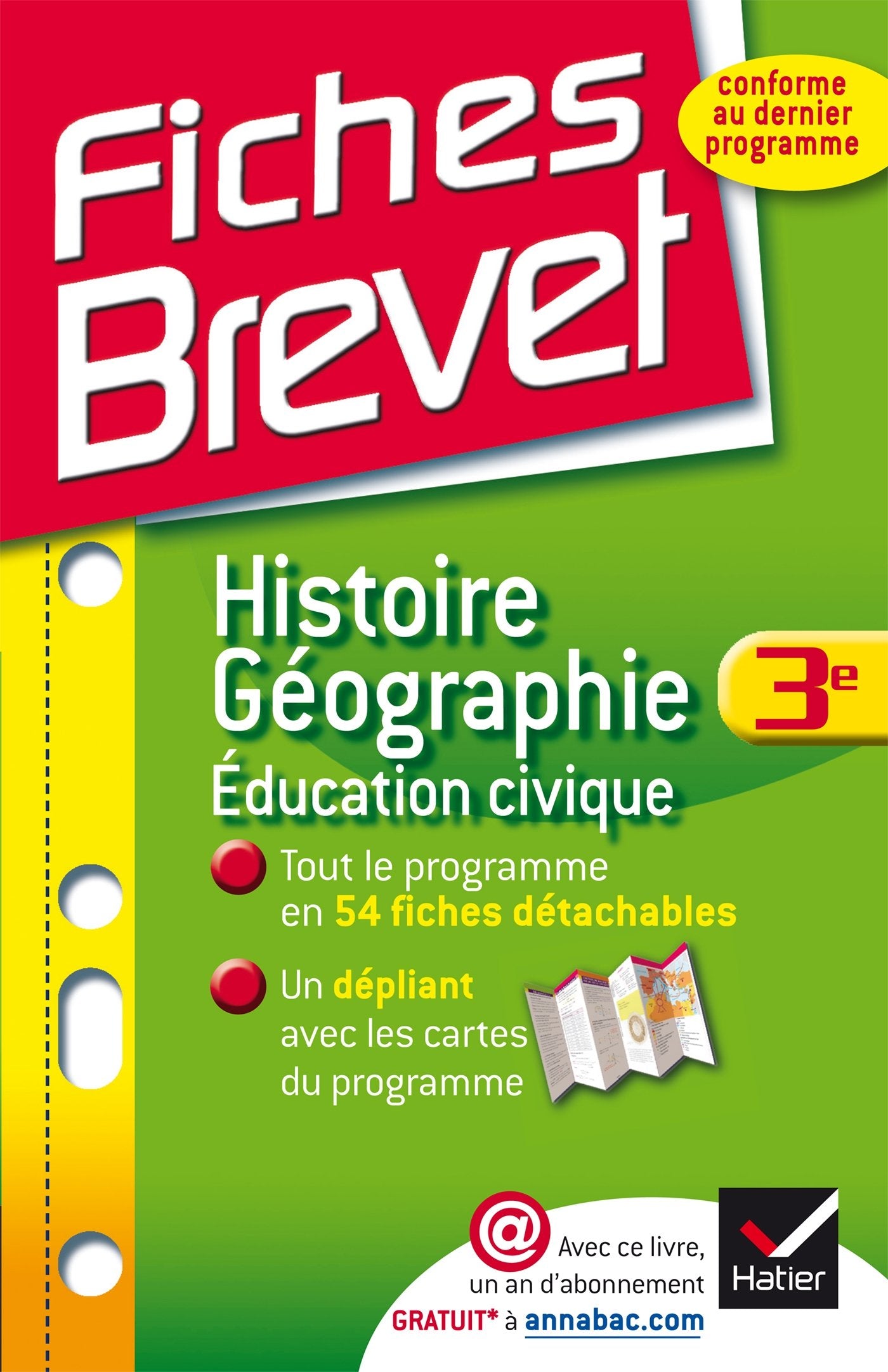 Histoire Géographie Education civique 3e book