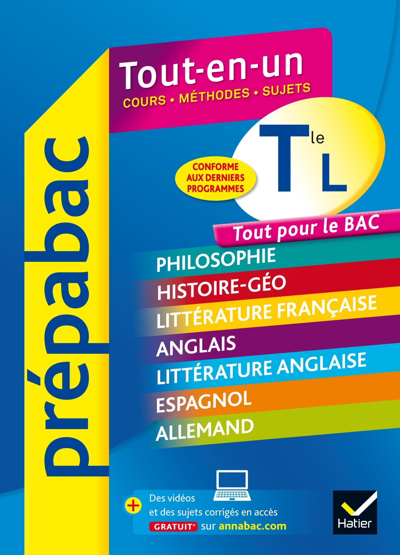 Prepabac Tout-En-Un: Tle - Tout-En-Un - L Foreign Languages ​​& Dictionaries