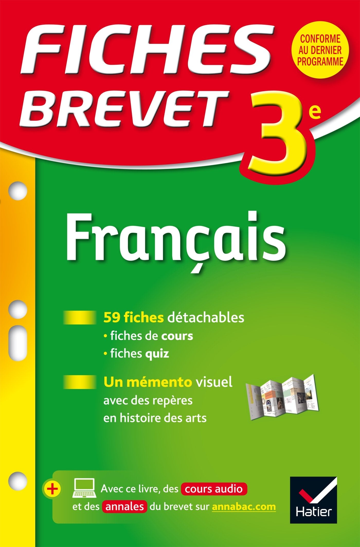 Fiches Brevet: Francais 3e Foreign Languages ​​& Dictionaries