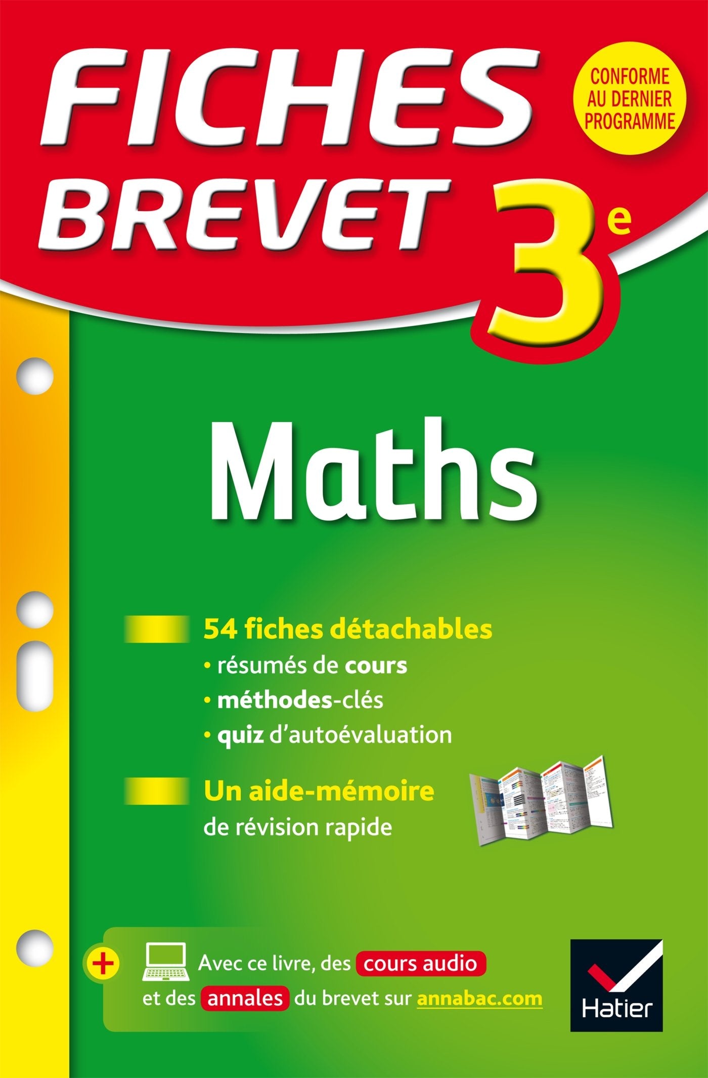 Fiches Brevet: Mathematiques 3e Foreign Languages ​​& Dictionaries