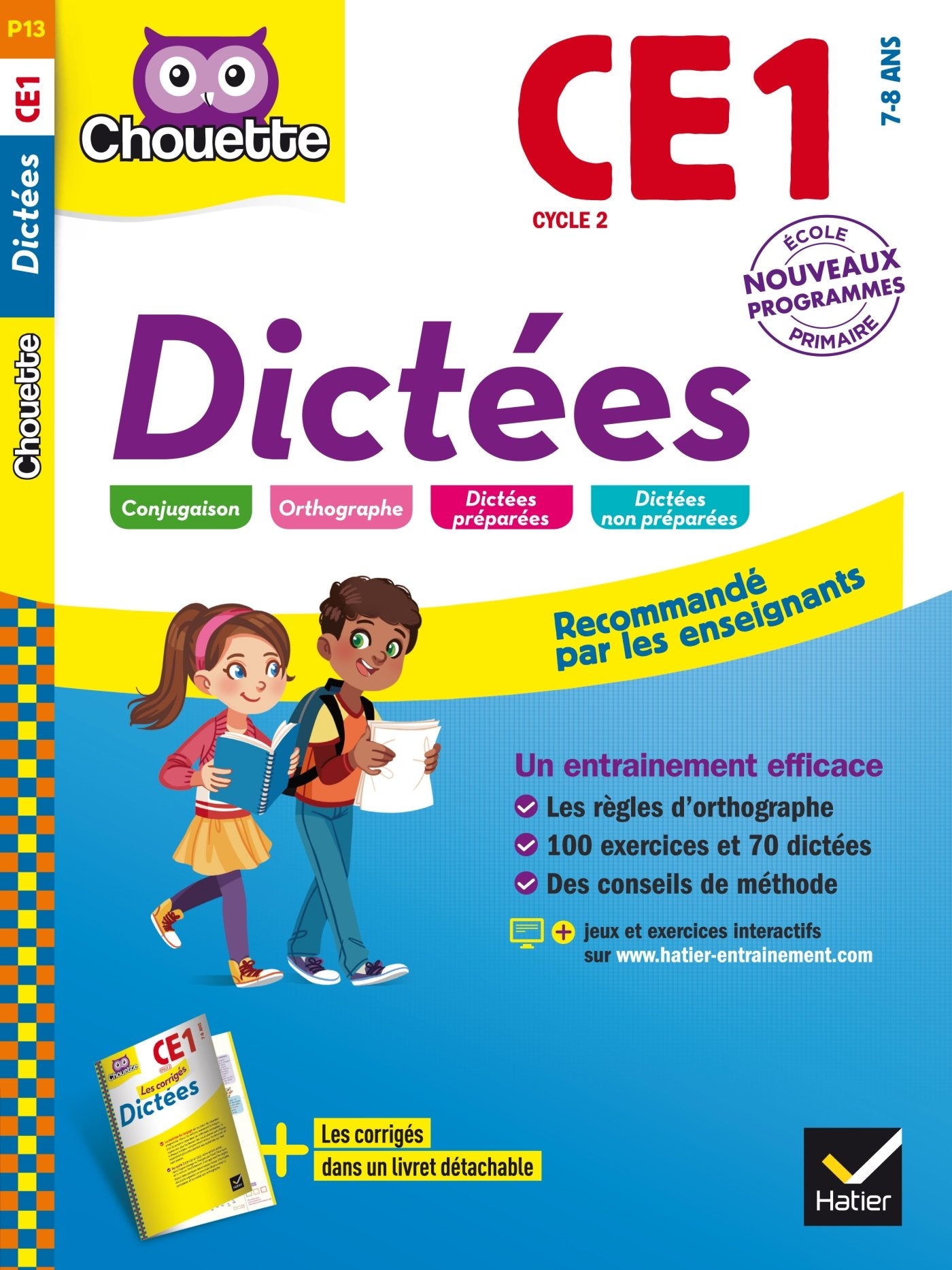 Collection Chouette - Francais: Dictees CE1 (7-8 ans) Foreign Languages ​​& Dictionaries