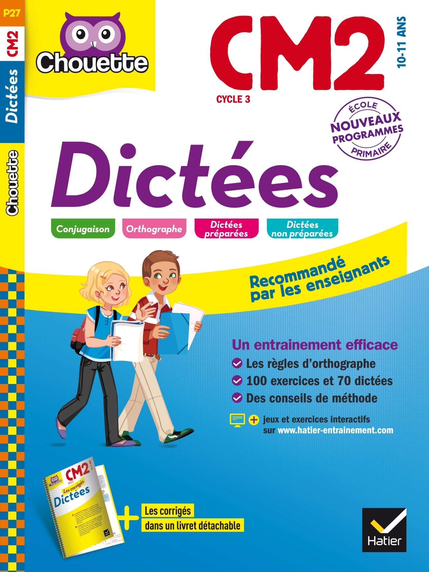 Collection Chouette - Francais: Dictees CM2 (10-11 ans) Foreign Languages ​​& Dictionaries