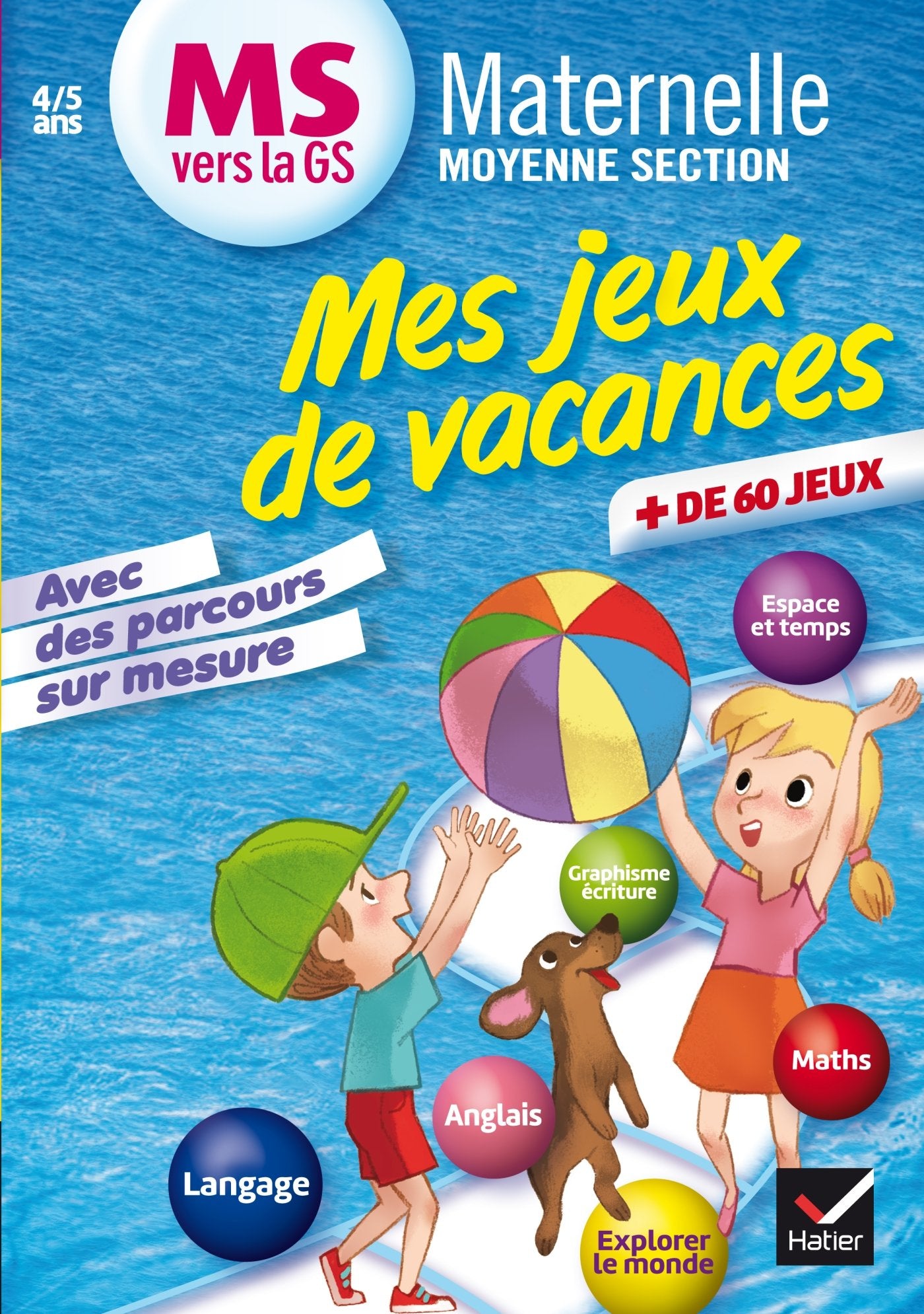 Mes jeux de vacances: MS vers la GS Books
