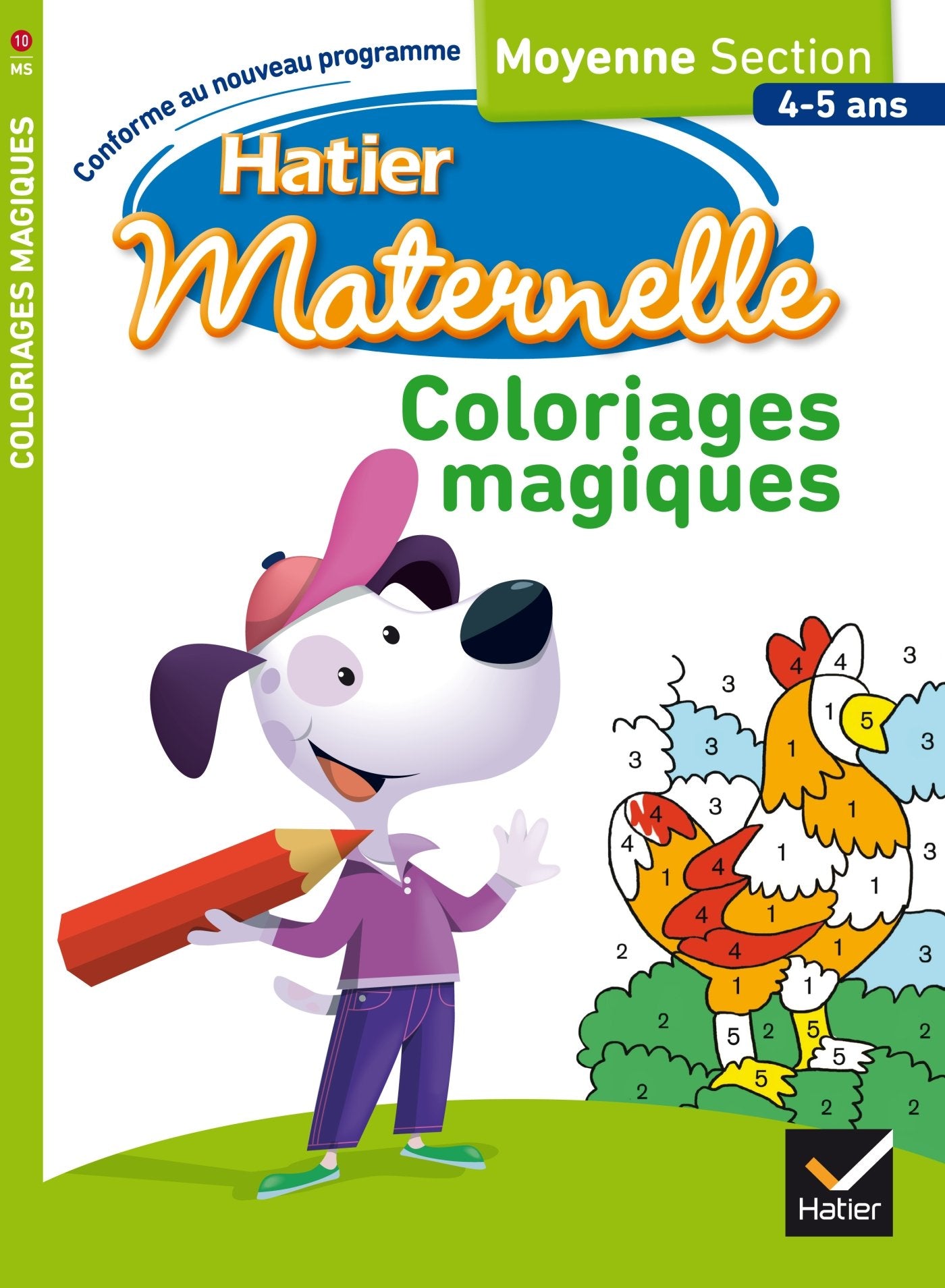Hatier Maternelle (Cahiers d'activites conformes aux programmes): Coloriages m Learning & Reference
