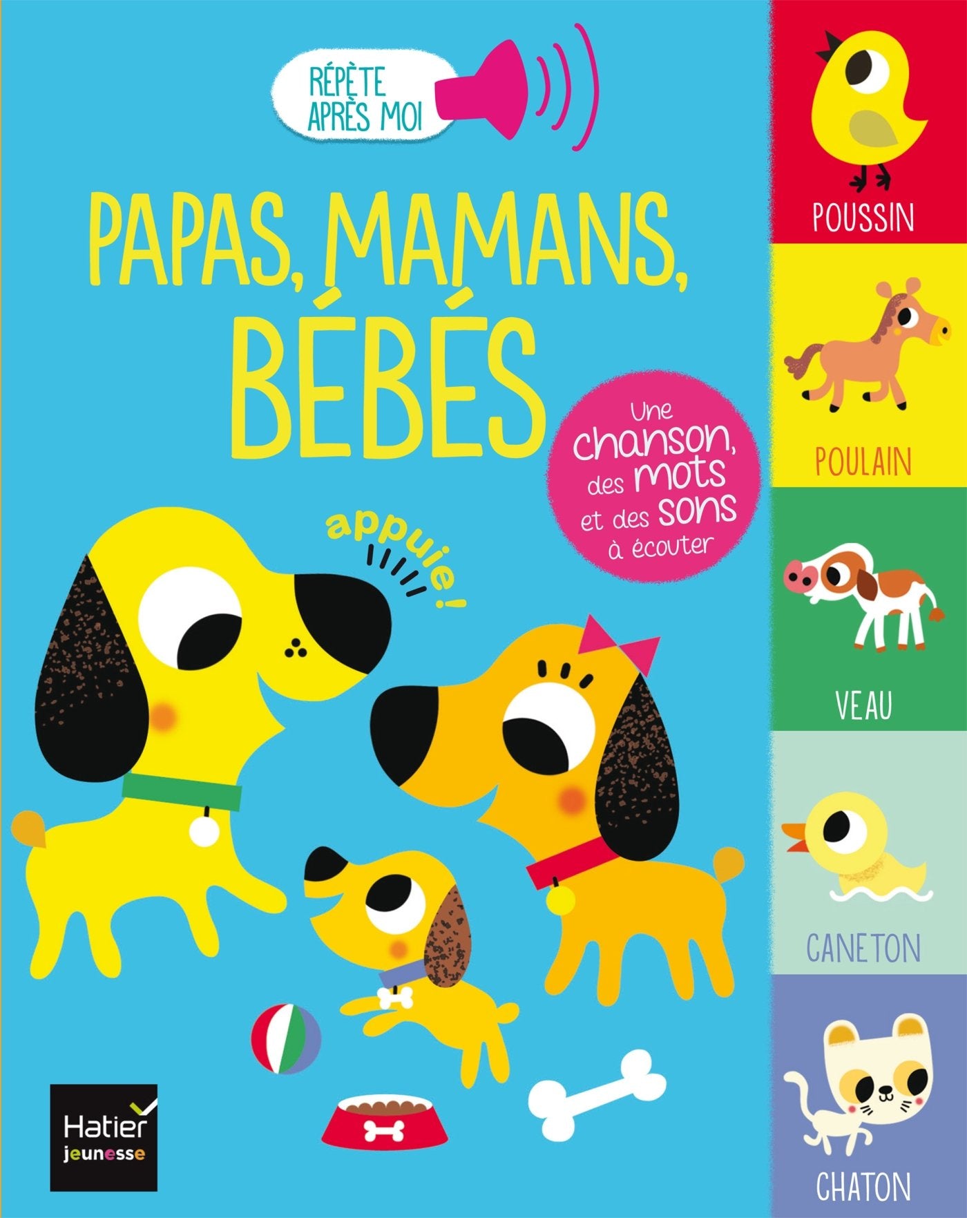 Papas, mamans, bebes: 1 chanson, des mots et des sons a ecouter Novels & Short Stories