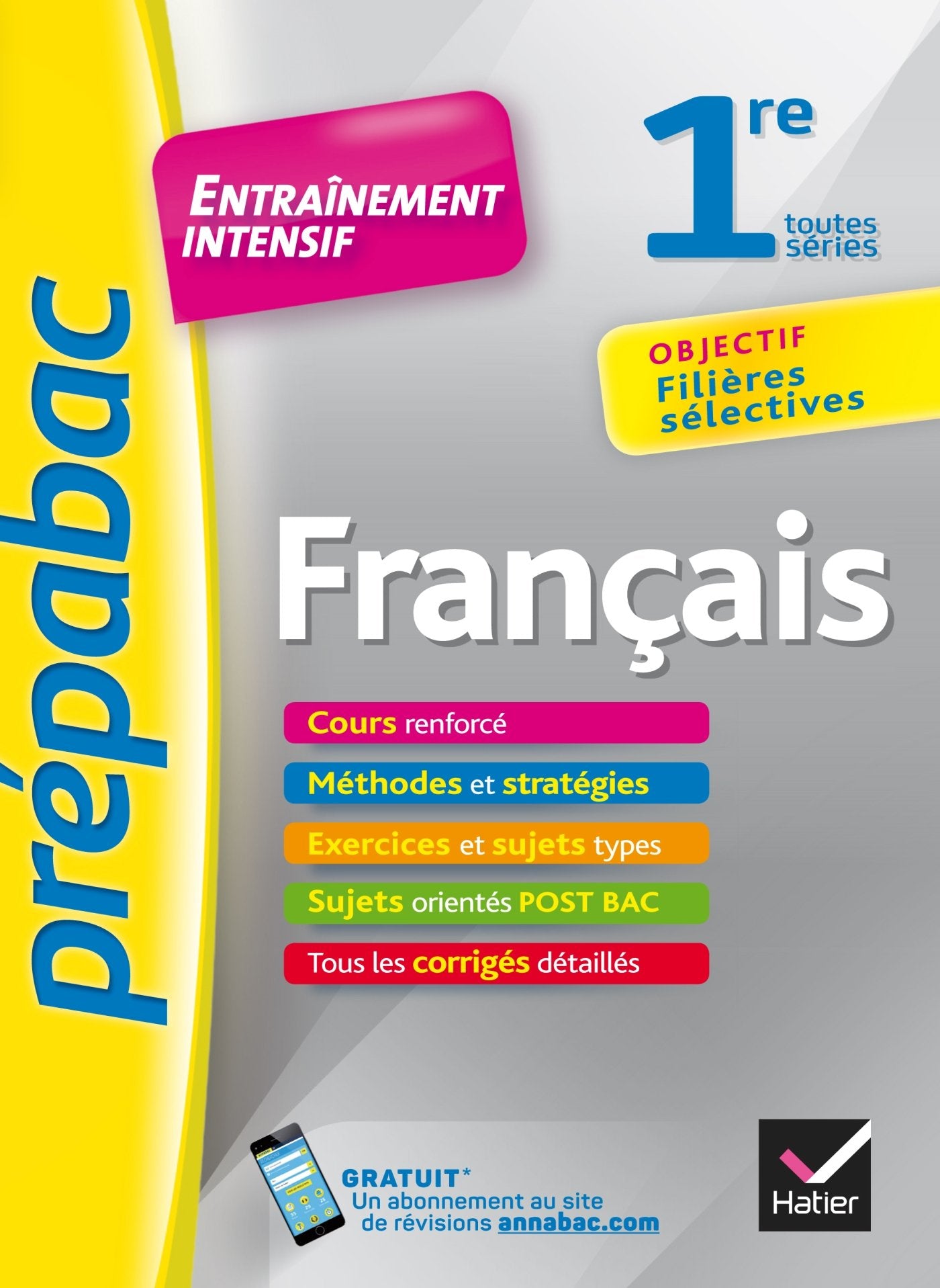 Prepabac Entrainement intensif: 1re - Francais - (Toutes Series) Professional & Reference Books
