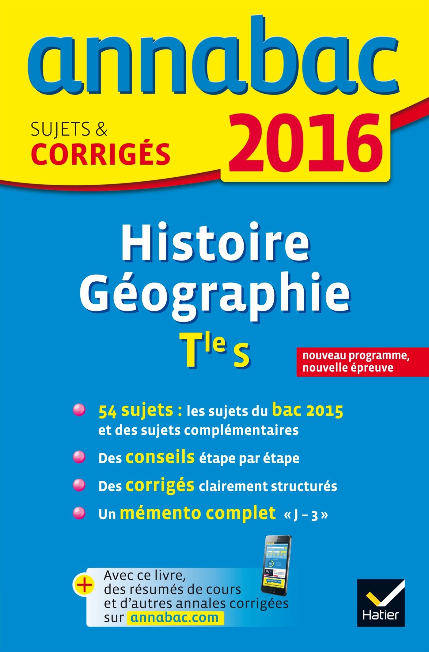 Histoire Géographie Tle série S: Sujets et corrigés book
