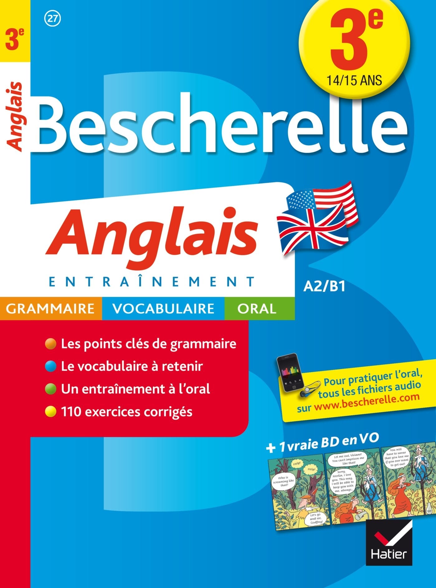 Les Cahiers Bescherelle - Anglais: Anglais 3e (14/15 ans) Foreign Languages ​​& Dictionaries