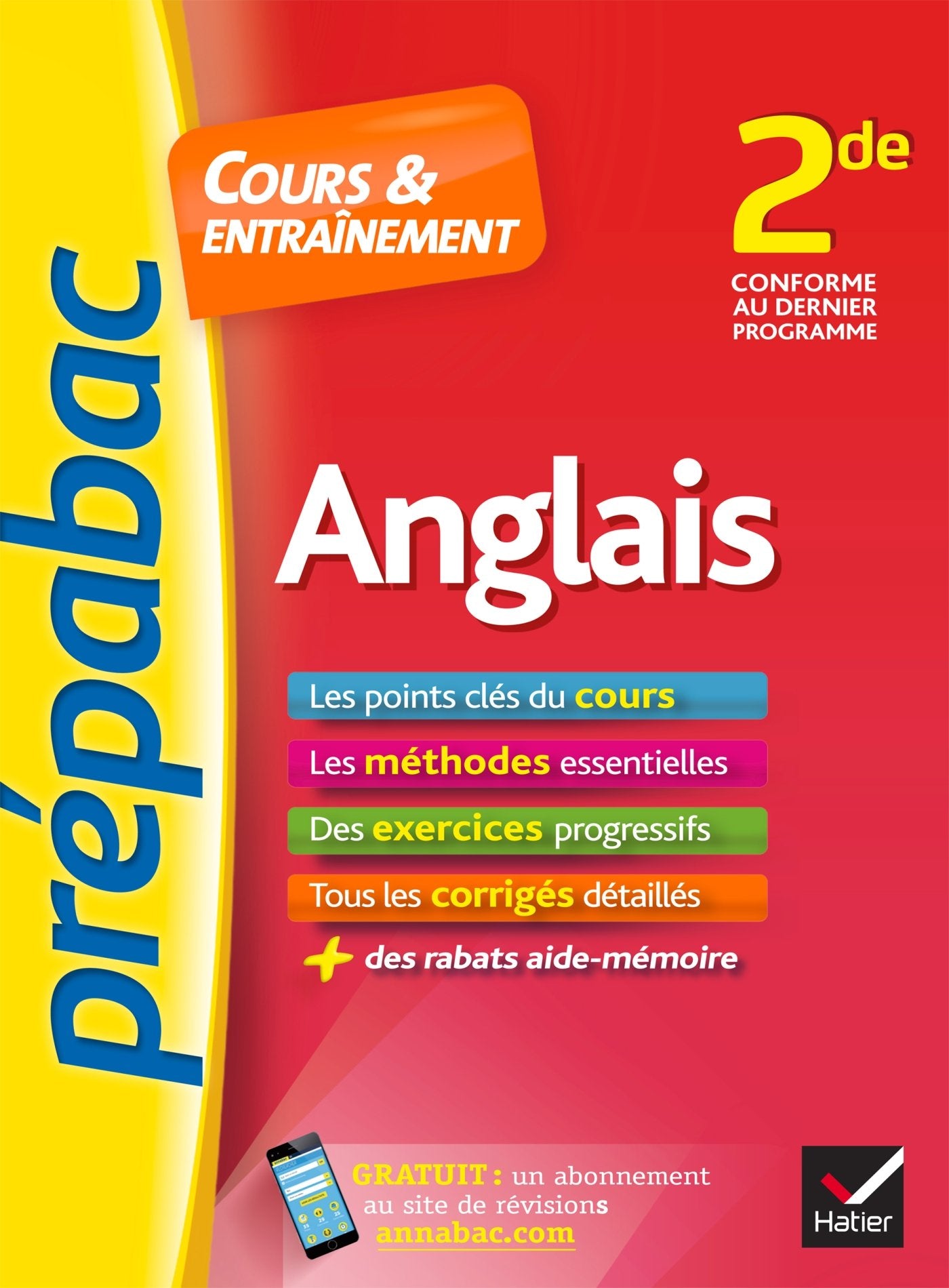 Prepabac Cours et entrainement: 2de - Anglais Professional & Reference Books