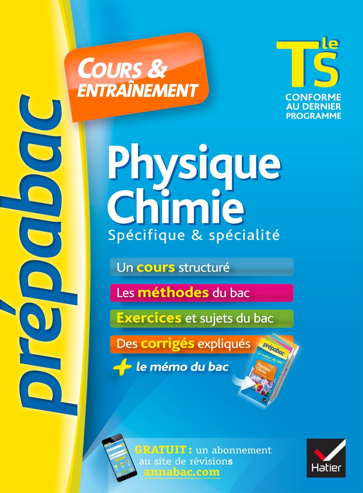 Prepabac Cours et entrainement: Tle - Physique Chimie - S (Specifique & sp Foreign Languages ​​& Dictionaries