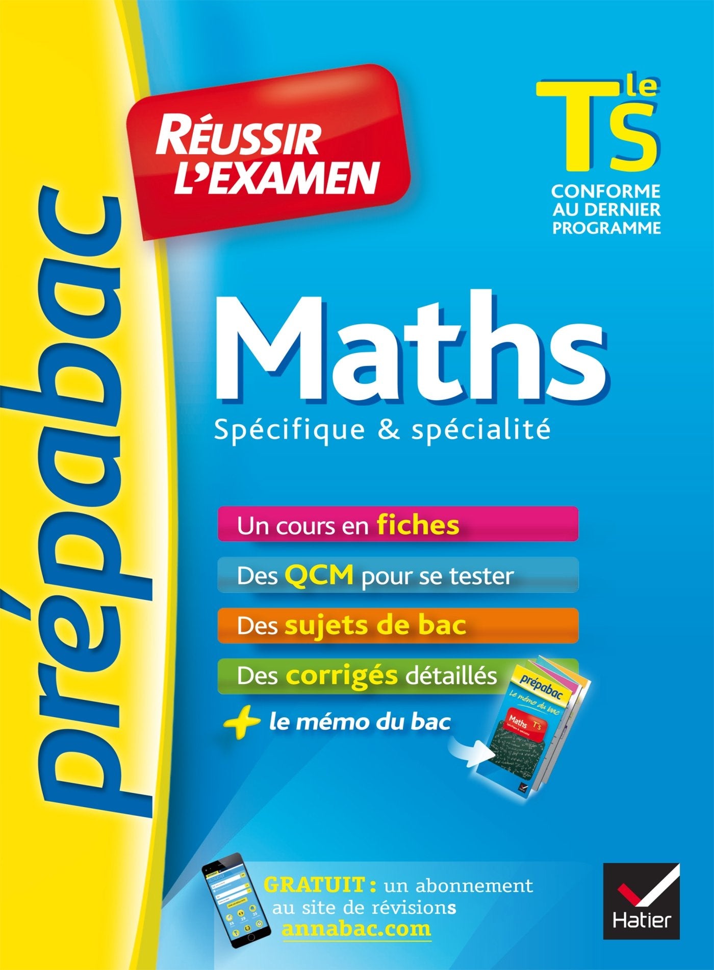 Prepabac Reussir L'examen: Tle - Maths - S (Enseignement Obligatoire) Foreign Languages ​​& Dictionaries