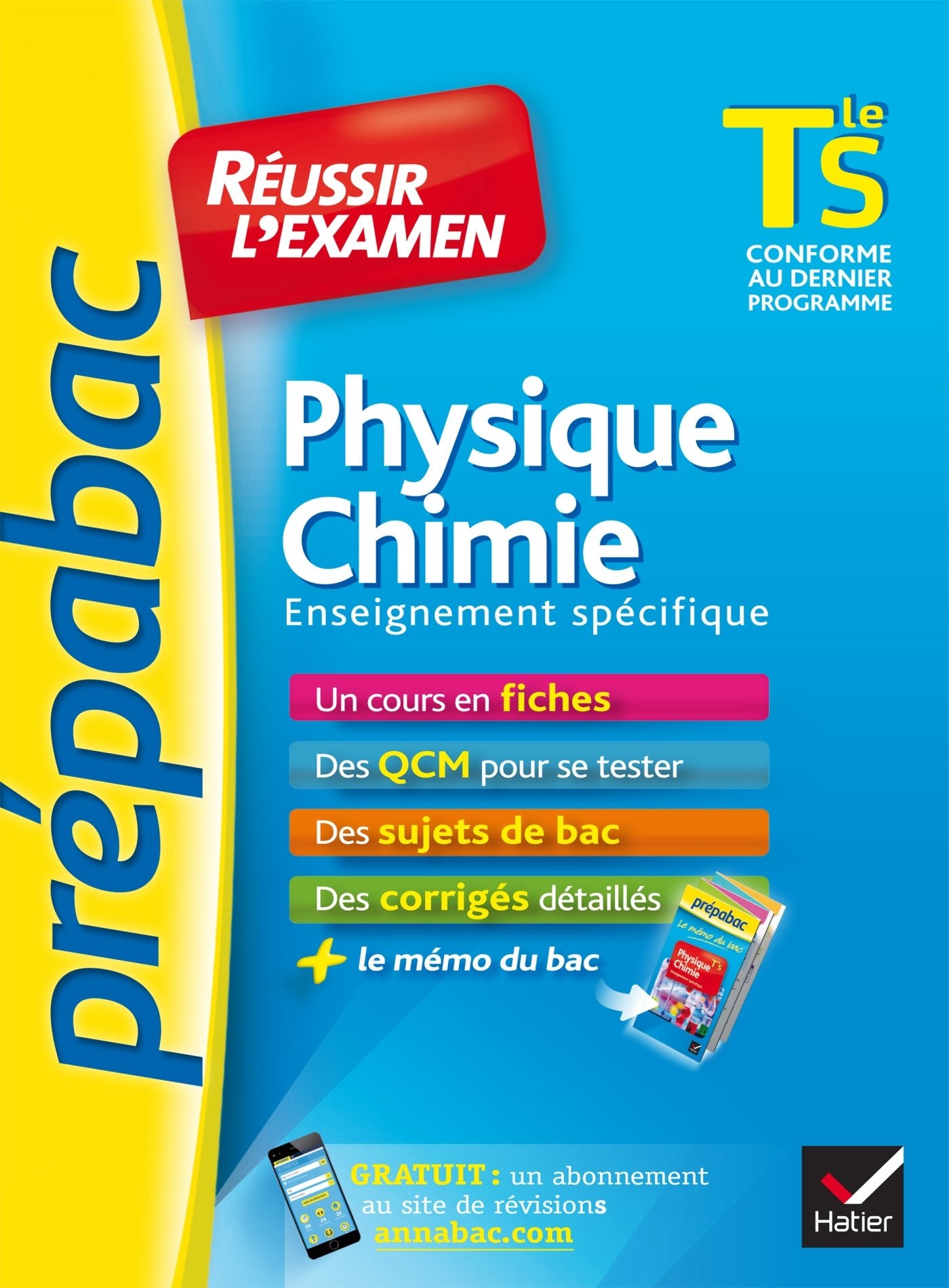 Prepabac Reussir L'examen: Tle - Physique Chimie - S (Enseignement Obligatoi Professional & Reference Books