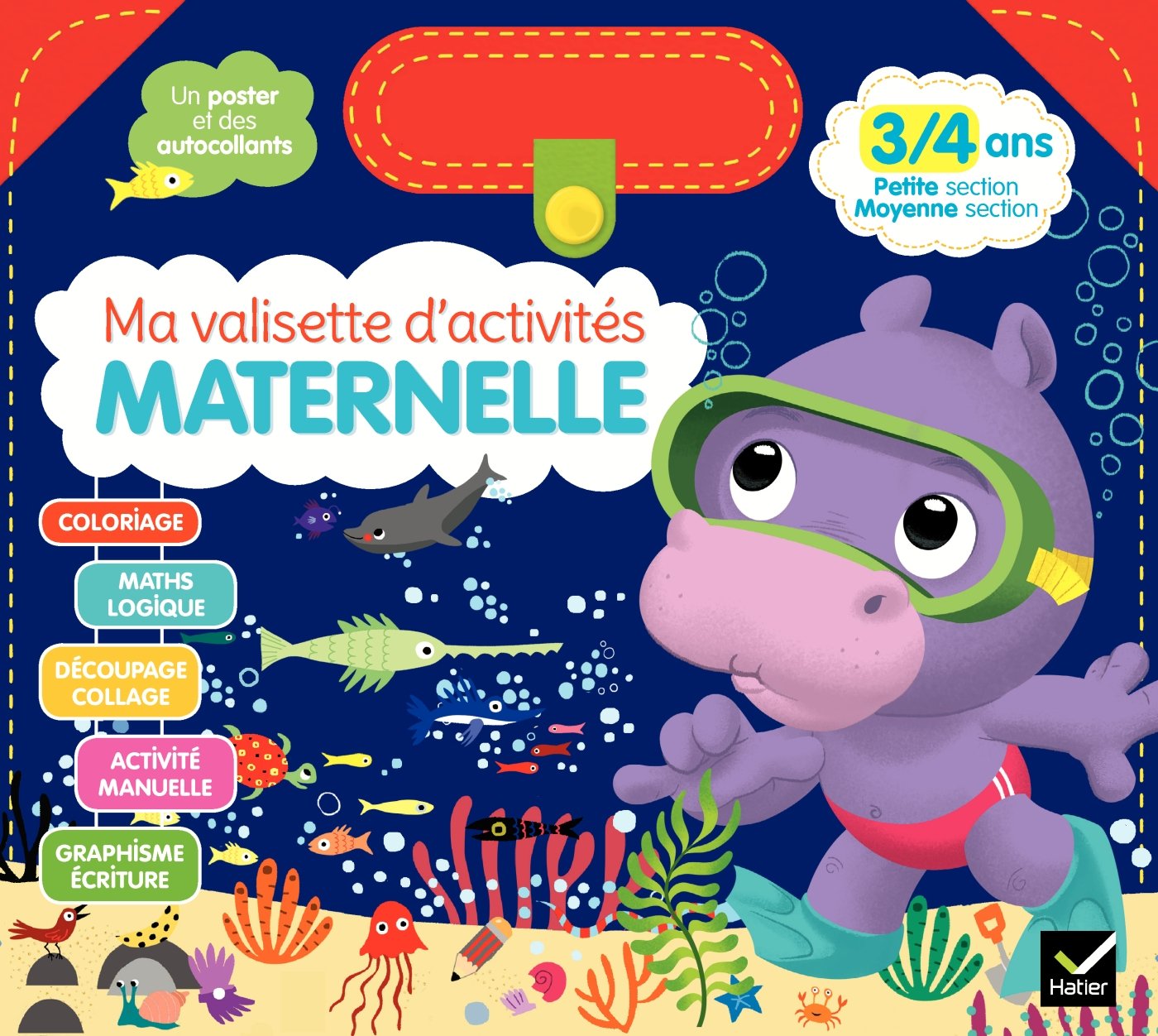 Ma valisette d'activités Maternelle 3/4 ans Petite section/moyenne section Non-fiction