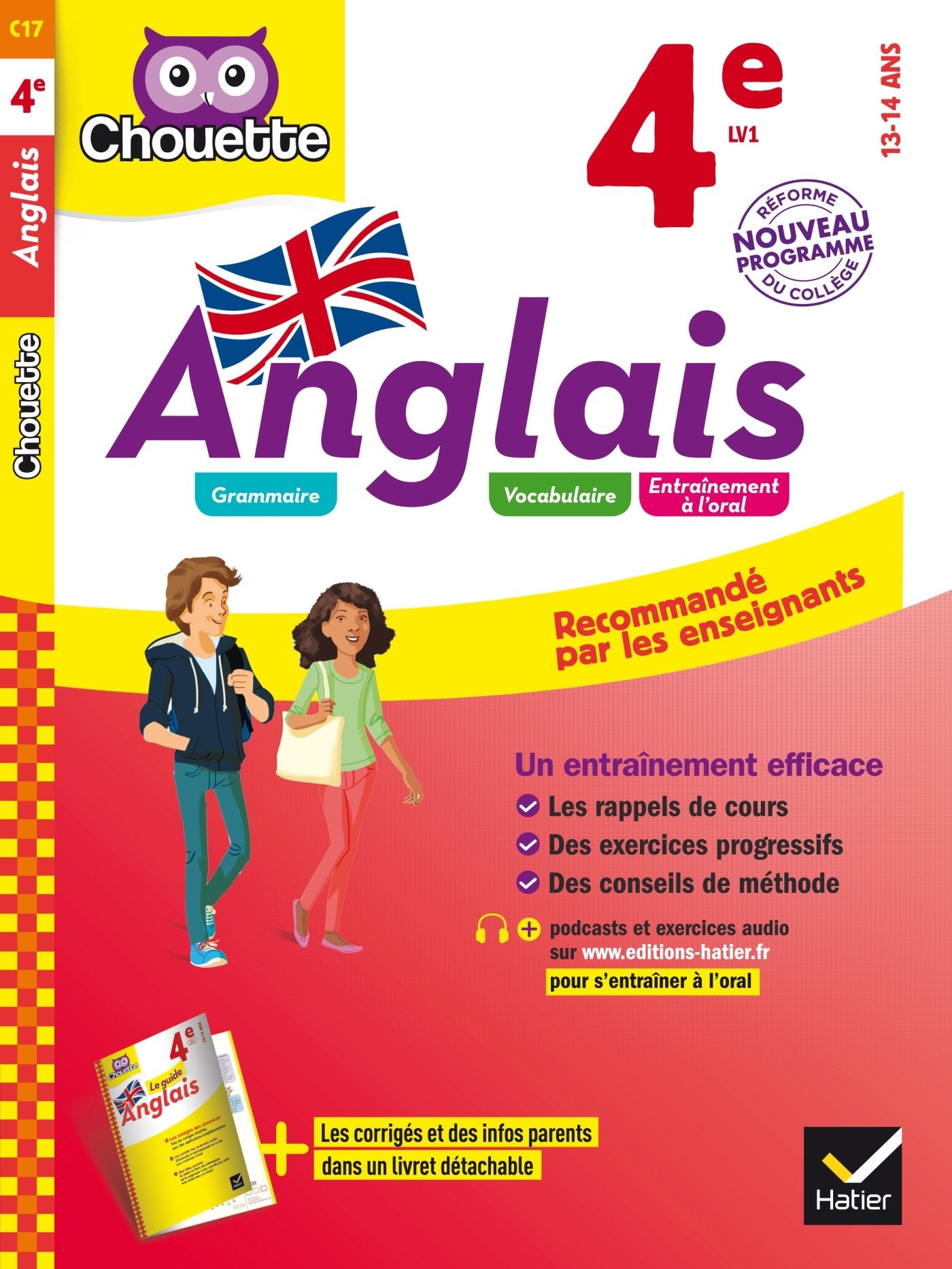 Collection Chouette - Anglais: Anglais 4e (13-14 ans) Learning & Reference
