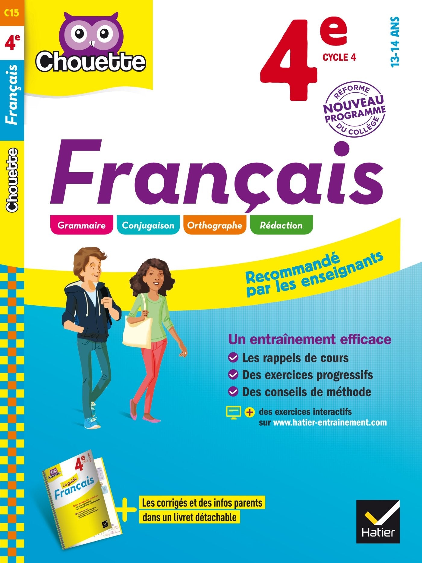 Collection Chouette - Francais: Francais 4e (13-14 ans) Learning & Reference