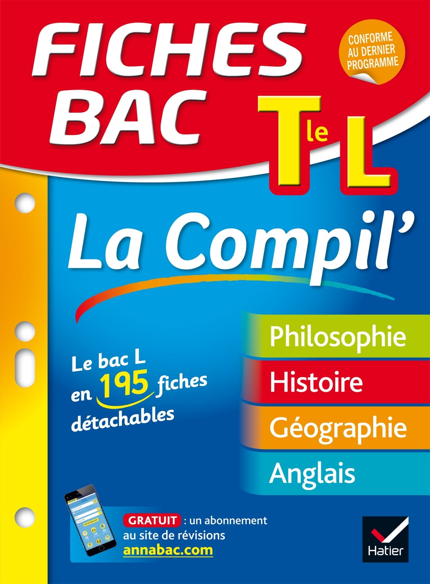 La compil' Tle L: Philosophie, Histoire, Géographie, Anglais Books